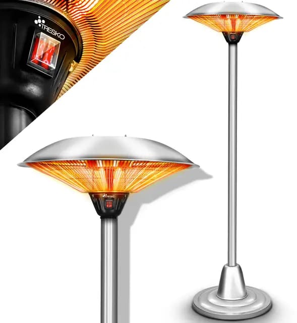 TRESKO 2500W Infrarot Heizstrahler – Bild 1