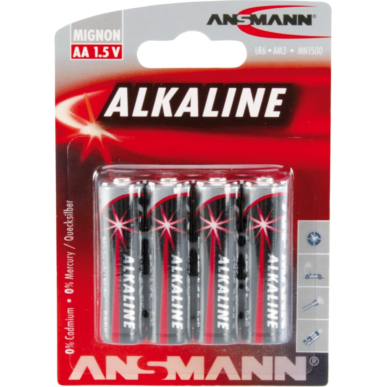 Alkaline Red, Batterie – Bild 1