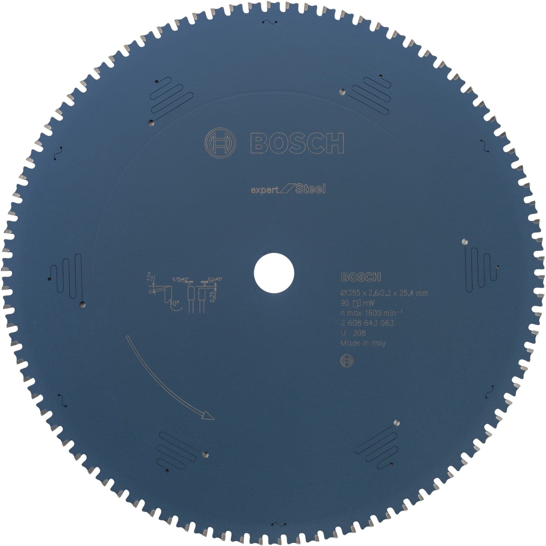 EXPERT Steel Kreissägeblatt, Ø 355mm, 90Z – Bild 1