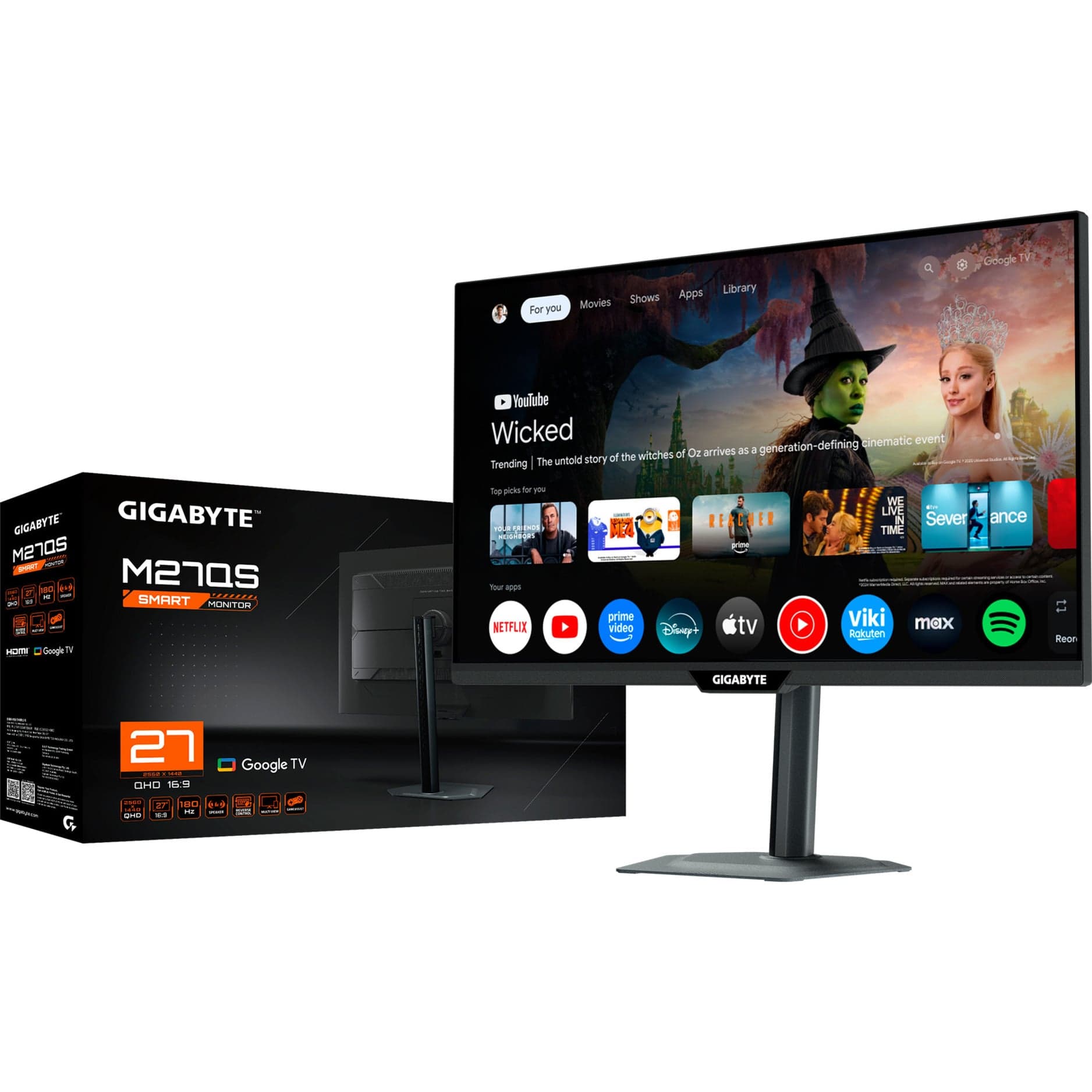M27QS, Gaming-Monitor – Bild 1