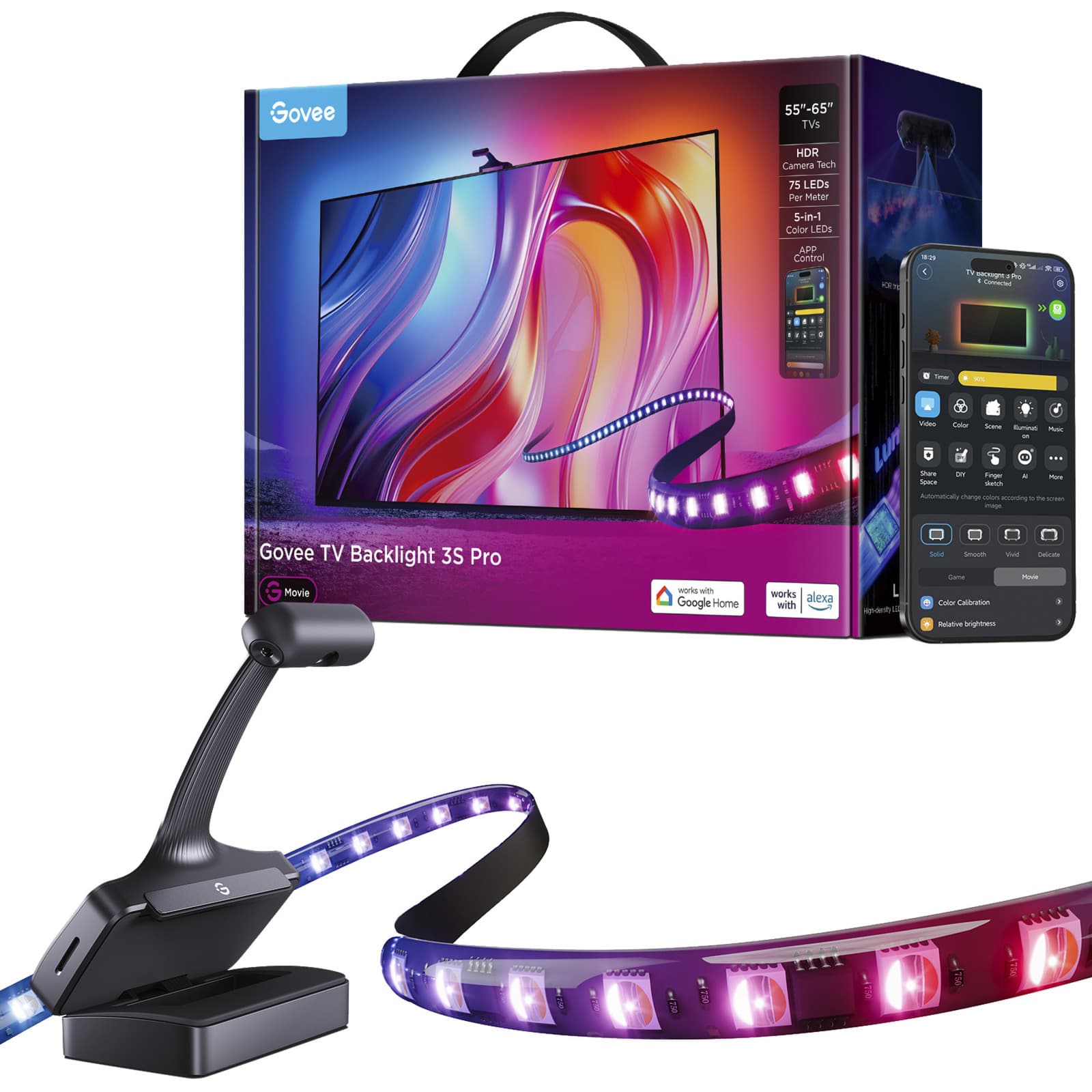 TV Backlight 3 Pro, LED-Streifen – Bild 1