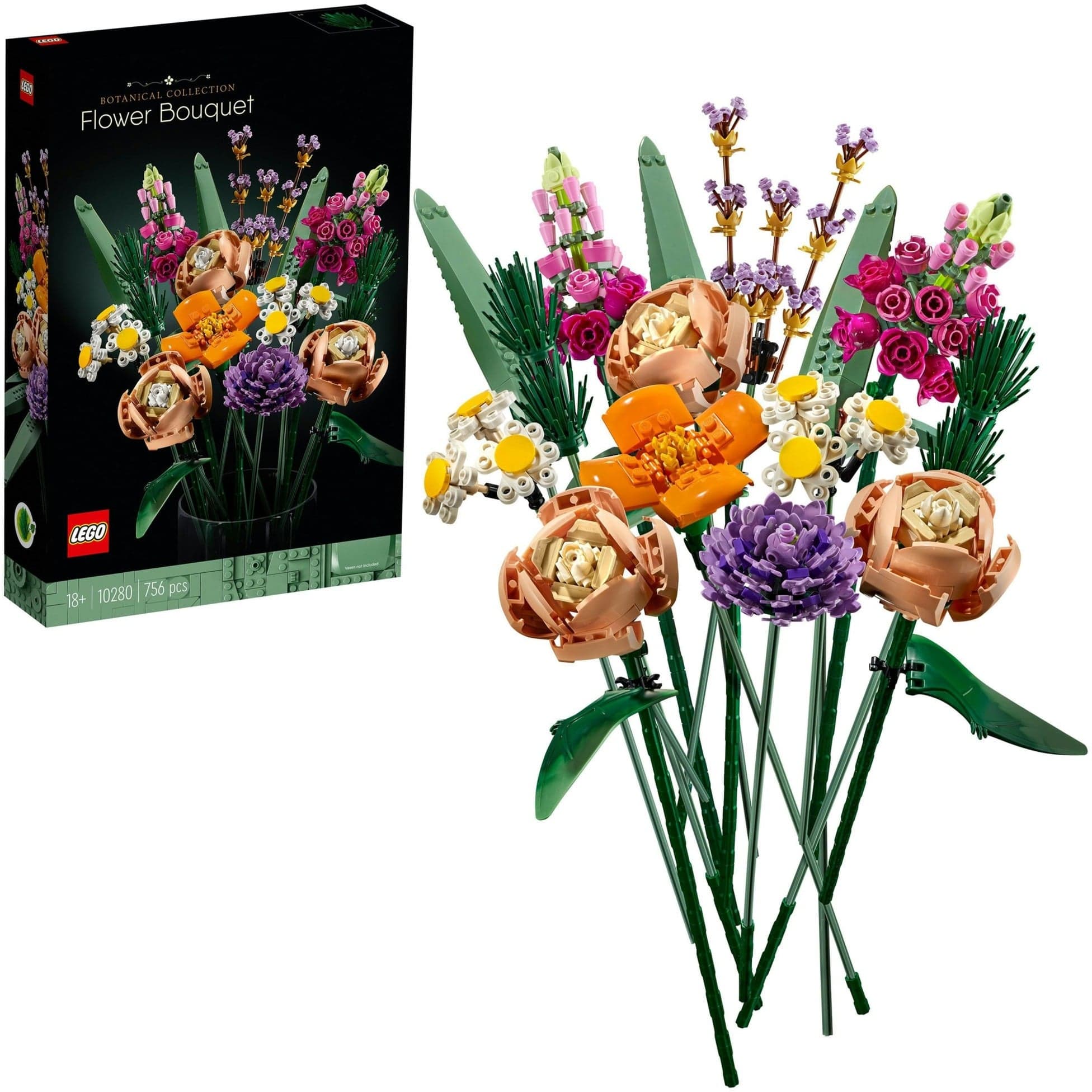 10280 Icons Blumenstrauß, Konstruktionsspielzeug – Bild 1