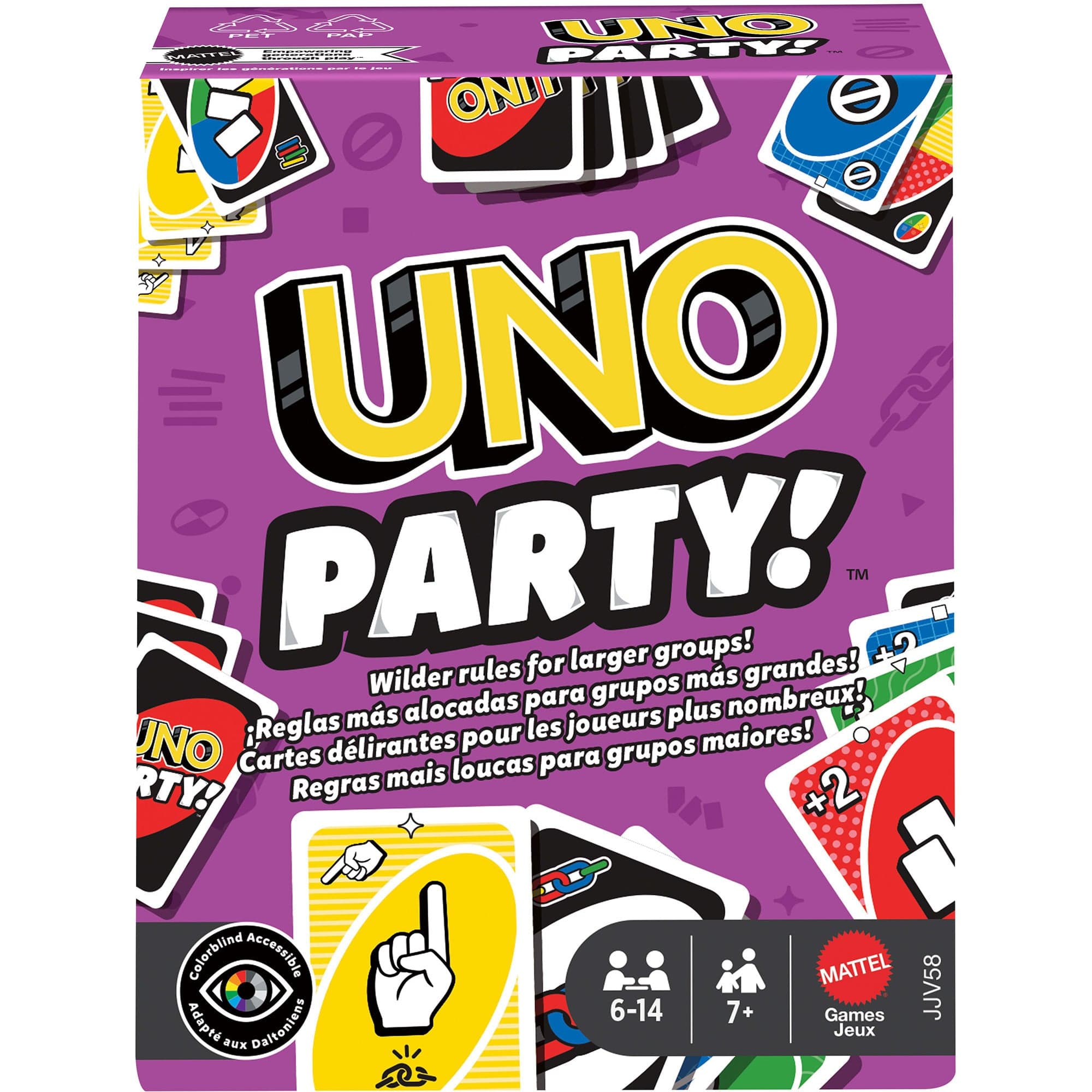 UNO Party, Kartenspiel – Bild 1