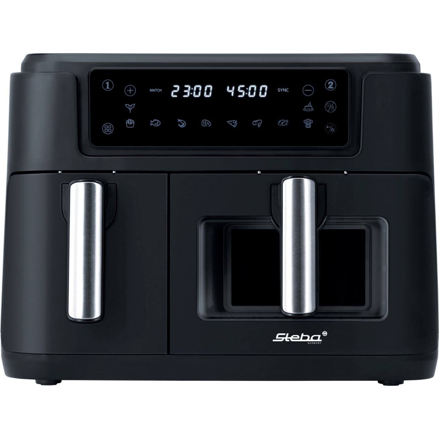 Doppel-Heißluftfritteuse HF 9500 DUO – Bild 1