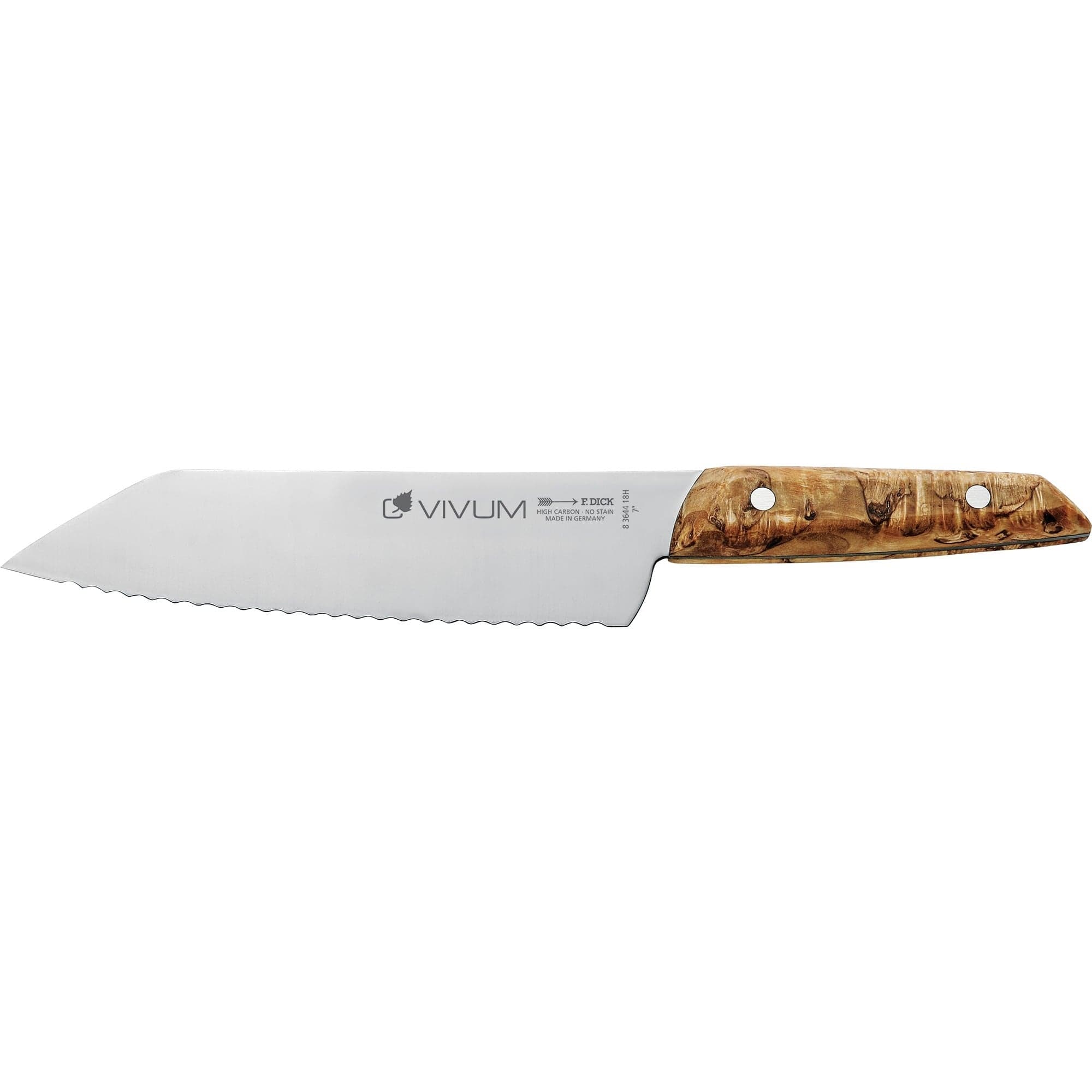 VIVUM Allzweckmesser Wellenschliff, 18cm – Bild 1