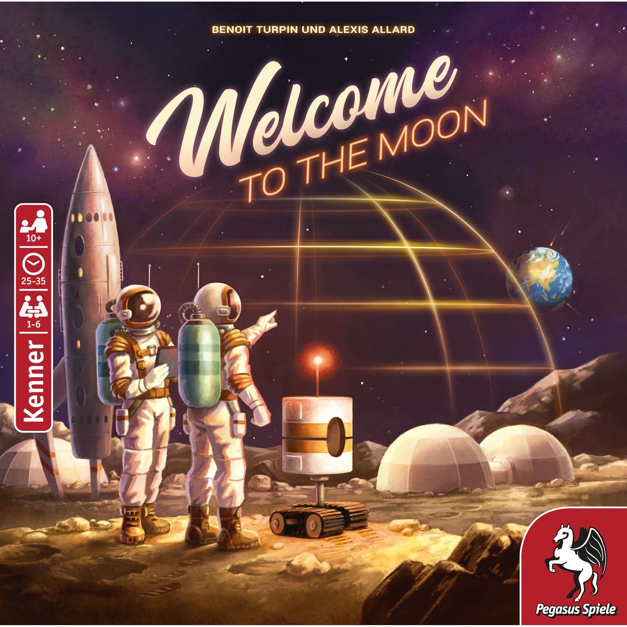 Welcome to the Moon, Brettspiel – Bild 1