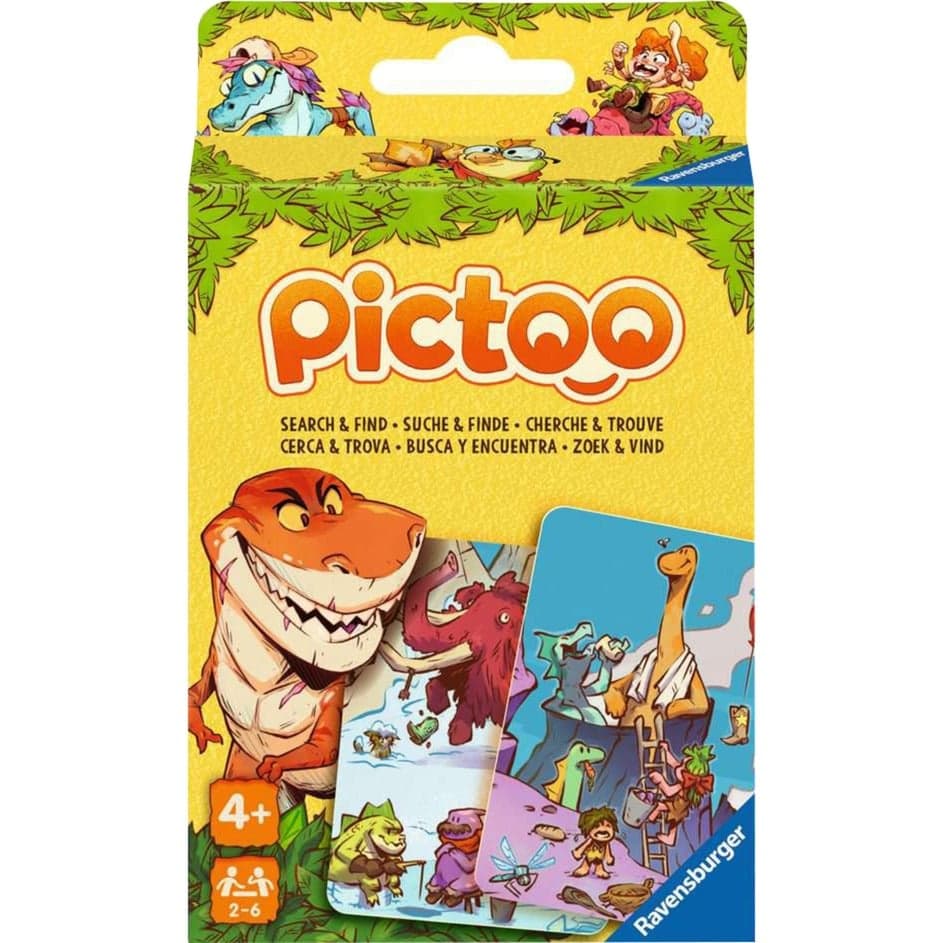 Pictoo Dino-Welt, Kartenspiel – Bild 1