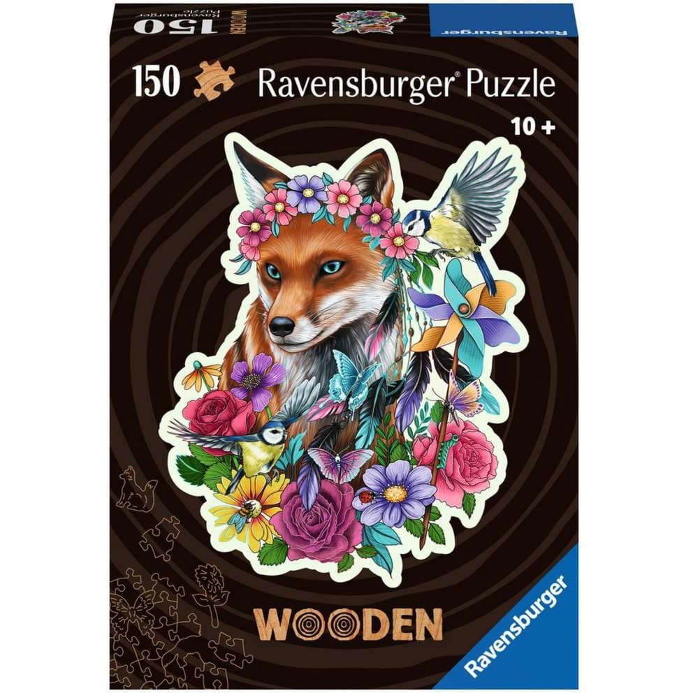 Wooden Puzzle Bunter Fuchs – Bild 1