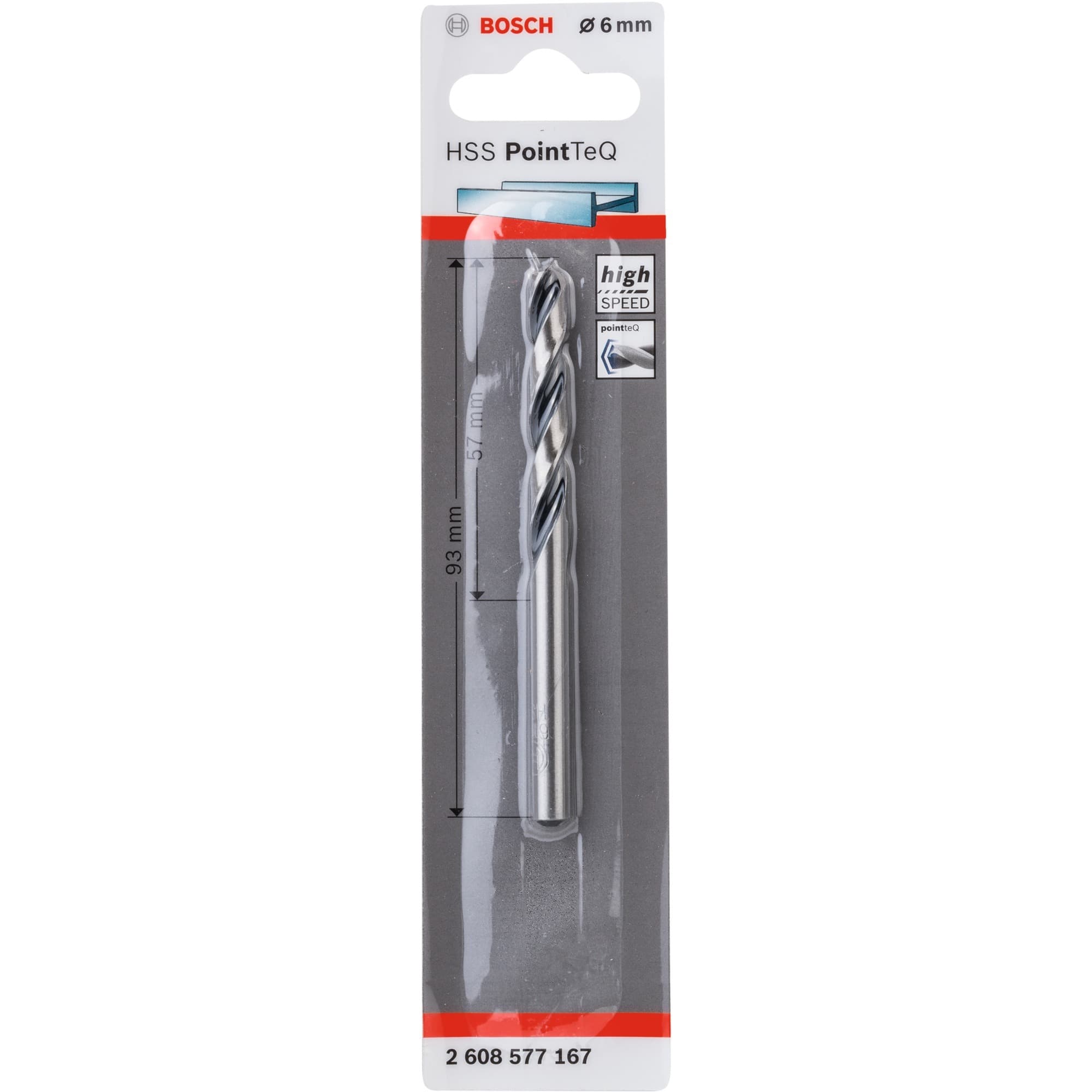 HSS-Spiralbohrer PointTeQ, Ø 6mm – Bild 1