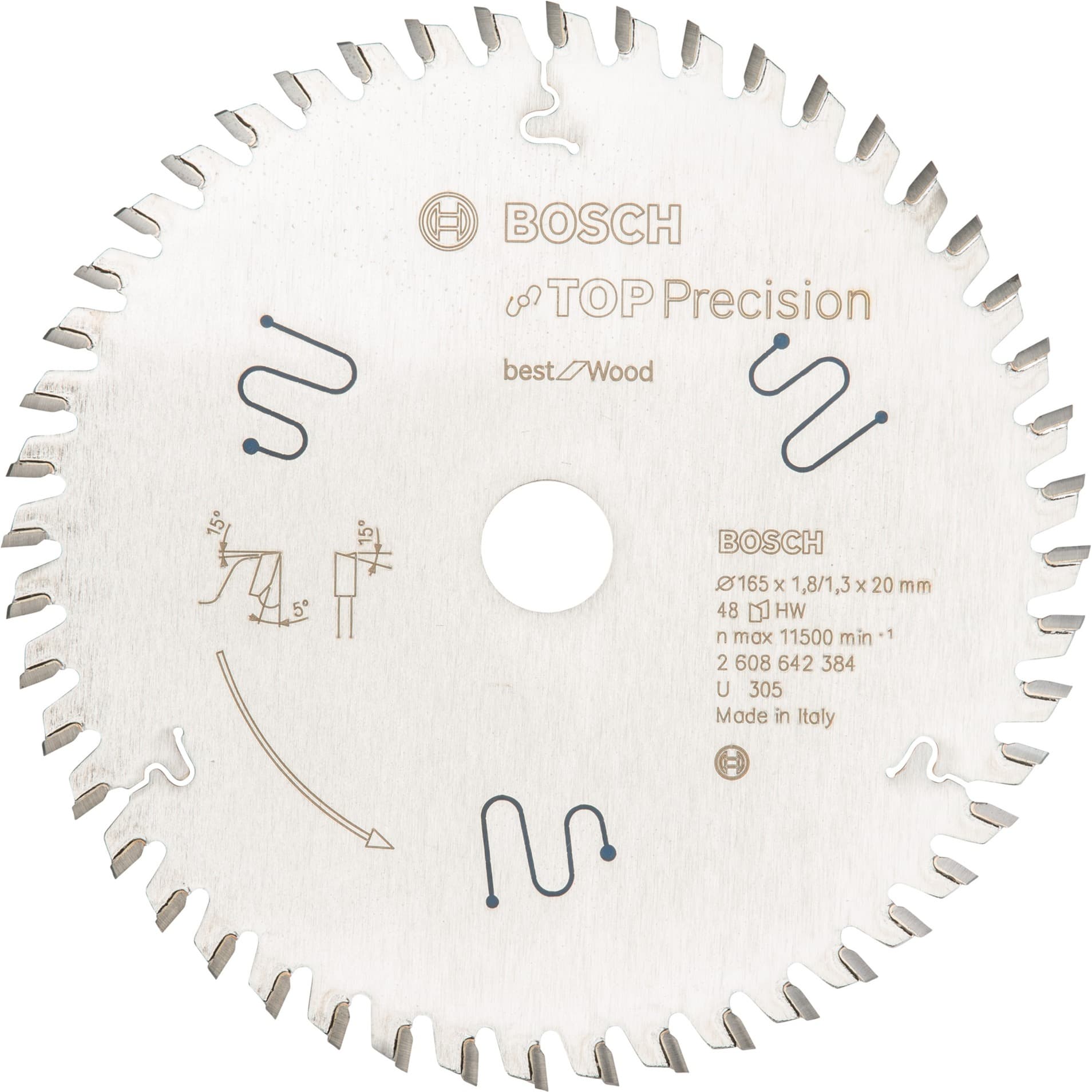 Kreissägeblatt Best for Wood, Ø 165mm, 48Z – Bild 1