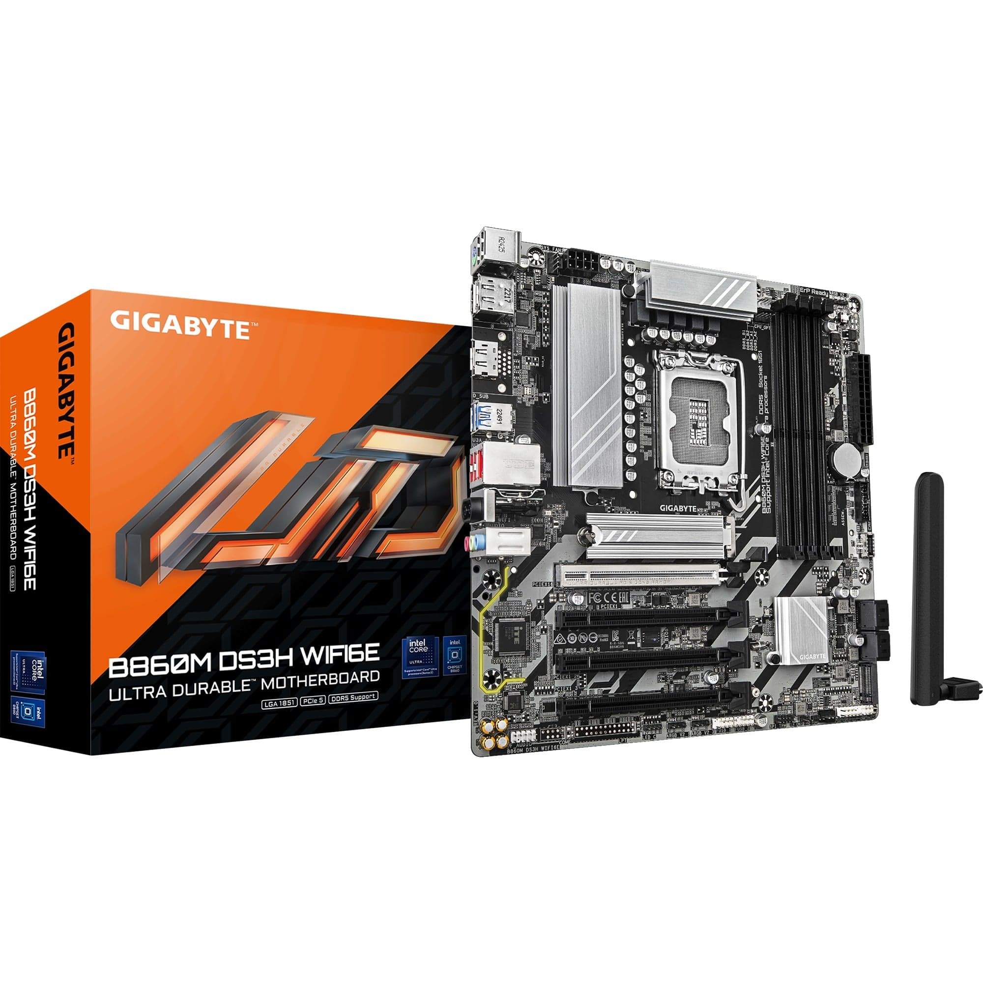 B860M DS3H WIFI6E, Mainboard – Bild 1