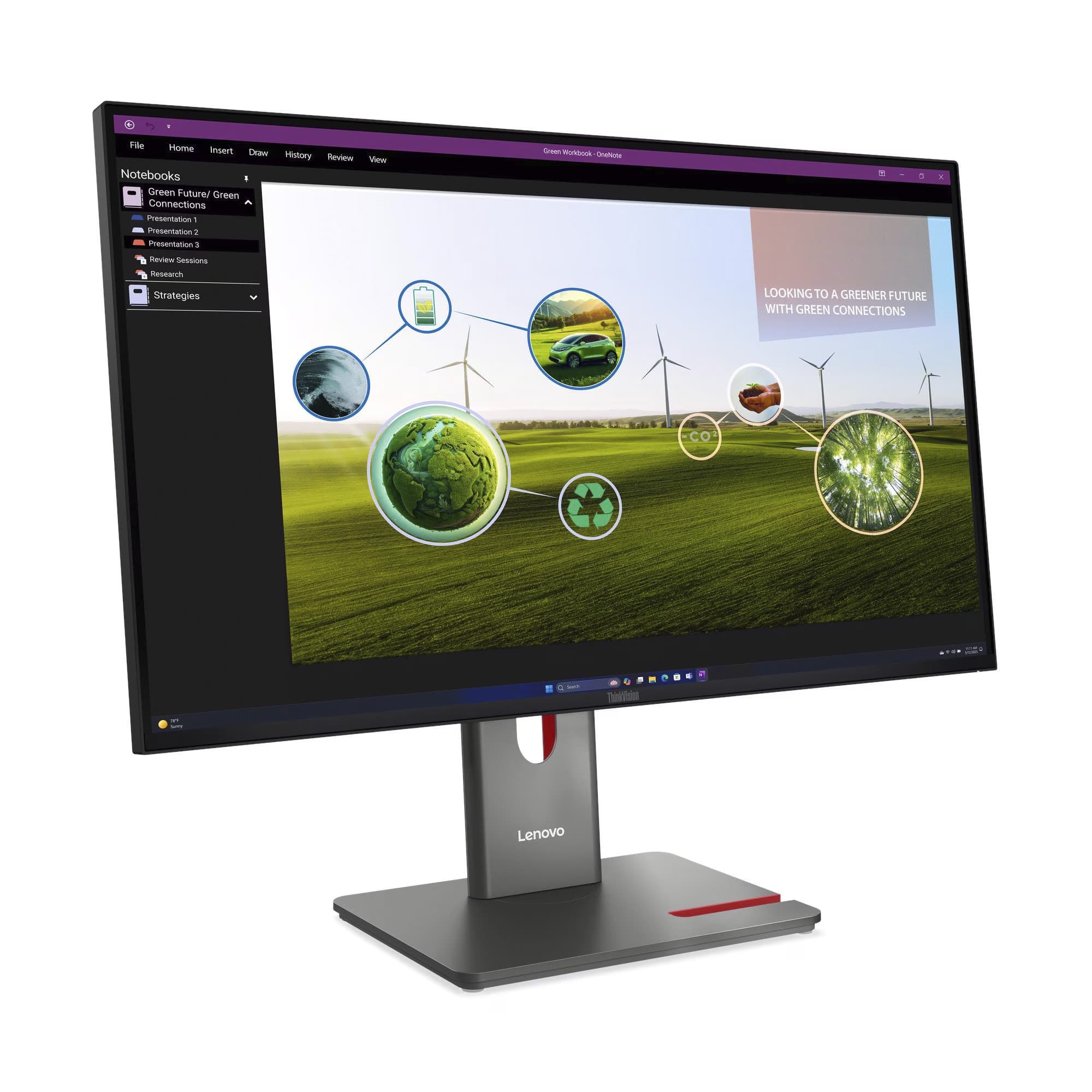 ThinkVision P27Q-40, LED-Monitor – Bild 1