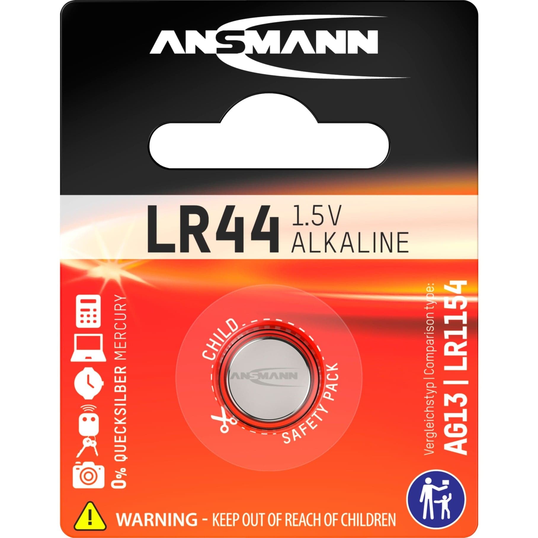 LR44, Batterie – Bild 1