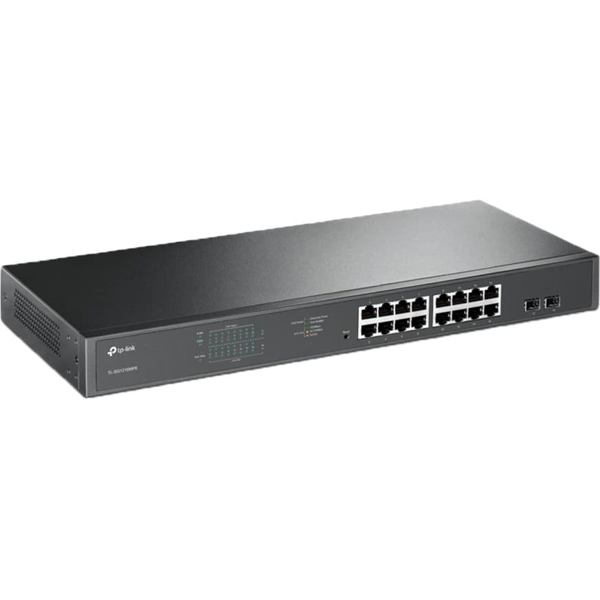 TL-SG1218MPE, Switch – Bild 1