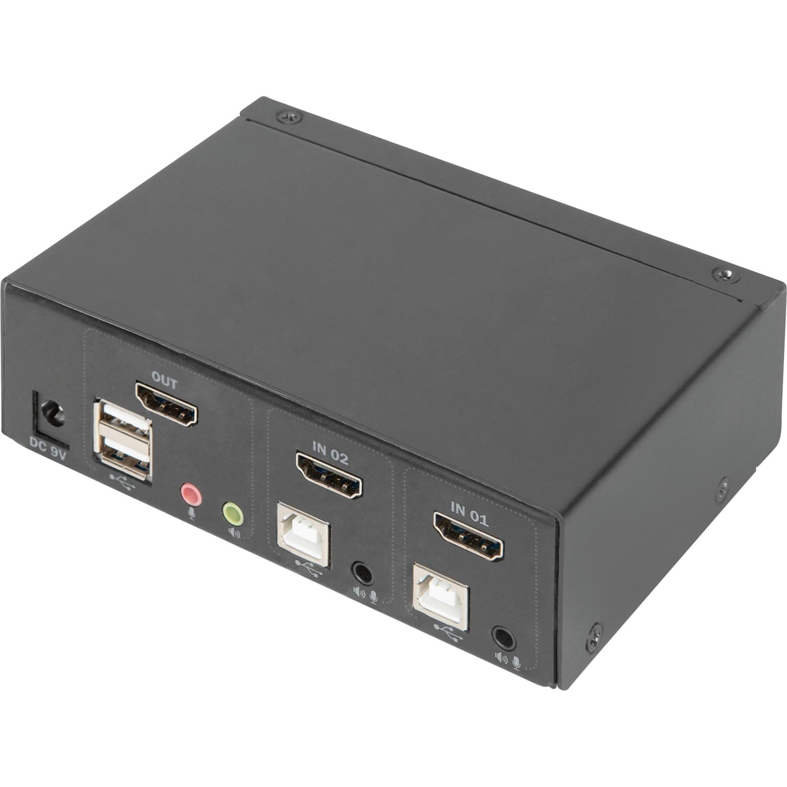 KVM Switch 2 Port, KVM-Switch – Bild 1