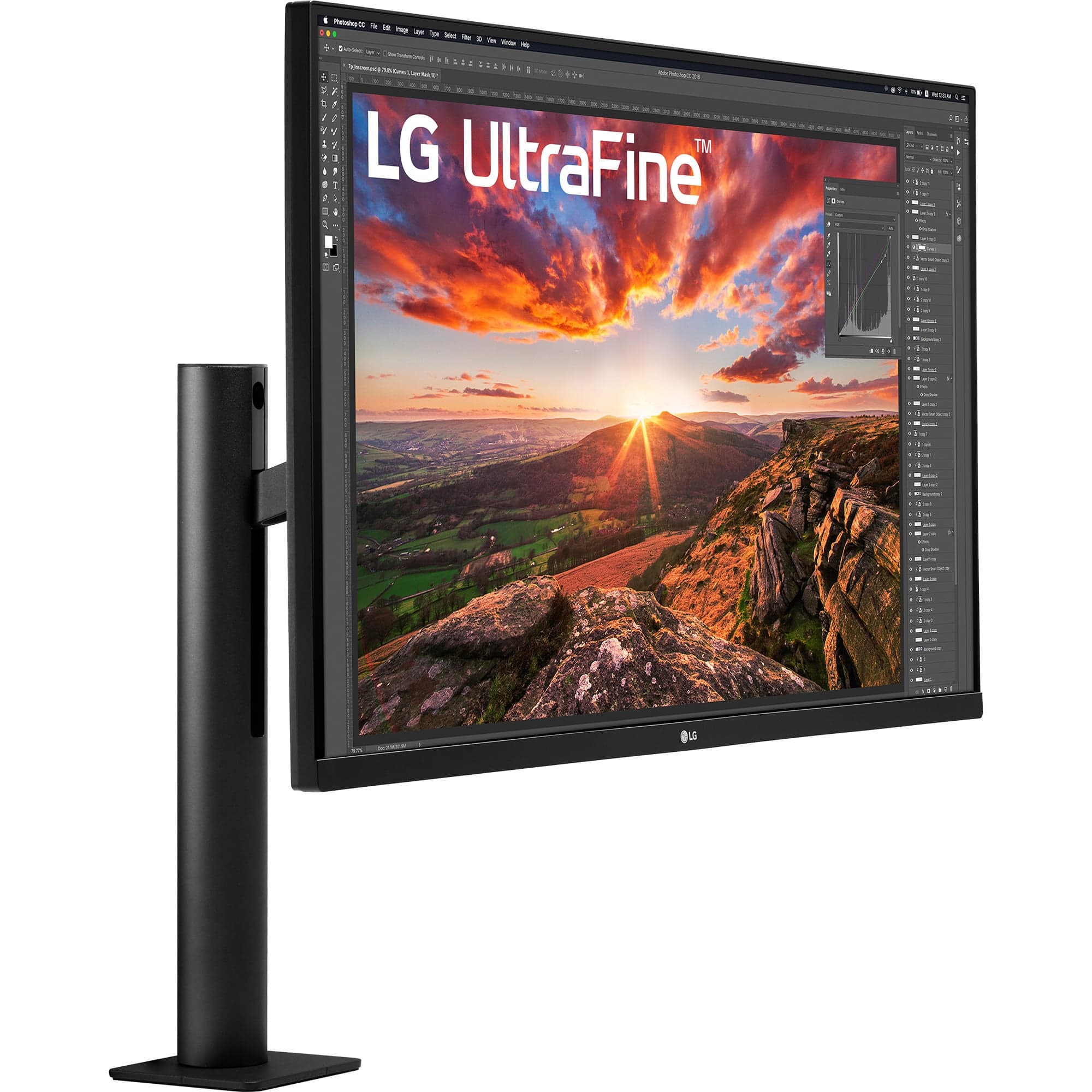 Ergo 32UN880K-B, LED-Monitor – Bild 1
