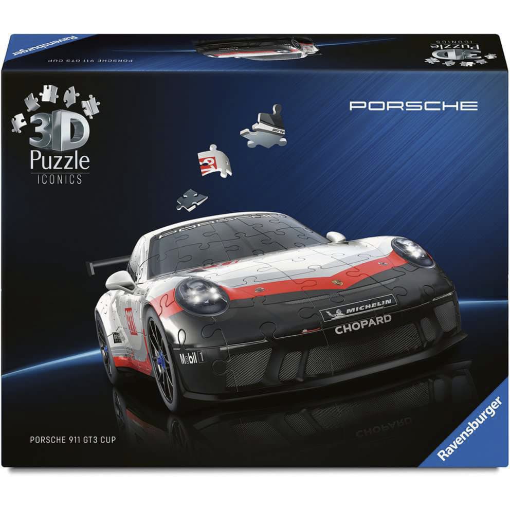 3D Puzzle Iconics: Porsche 911 GT3 Cup – Bild 1
