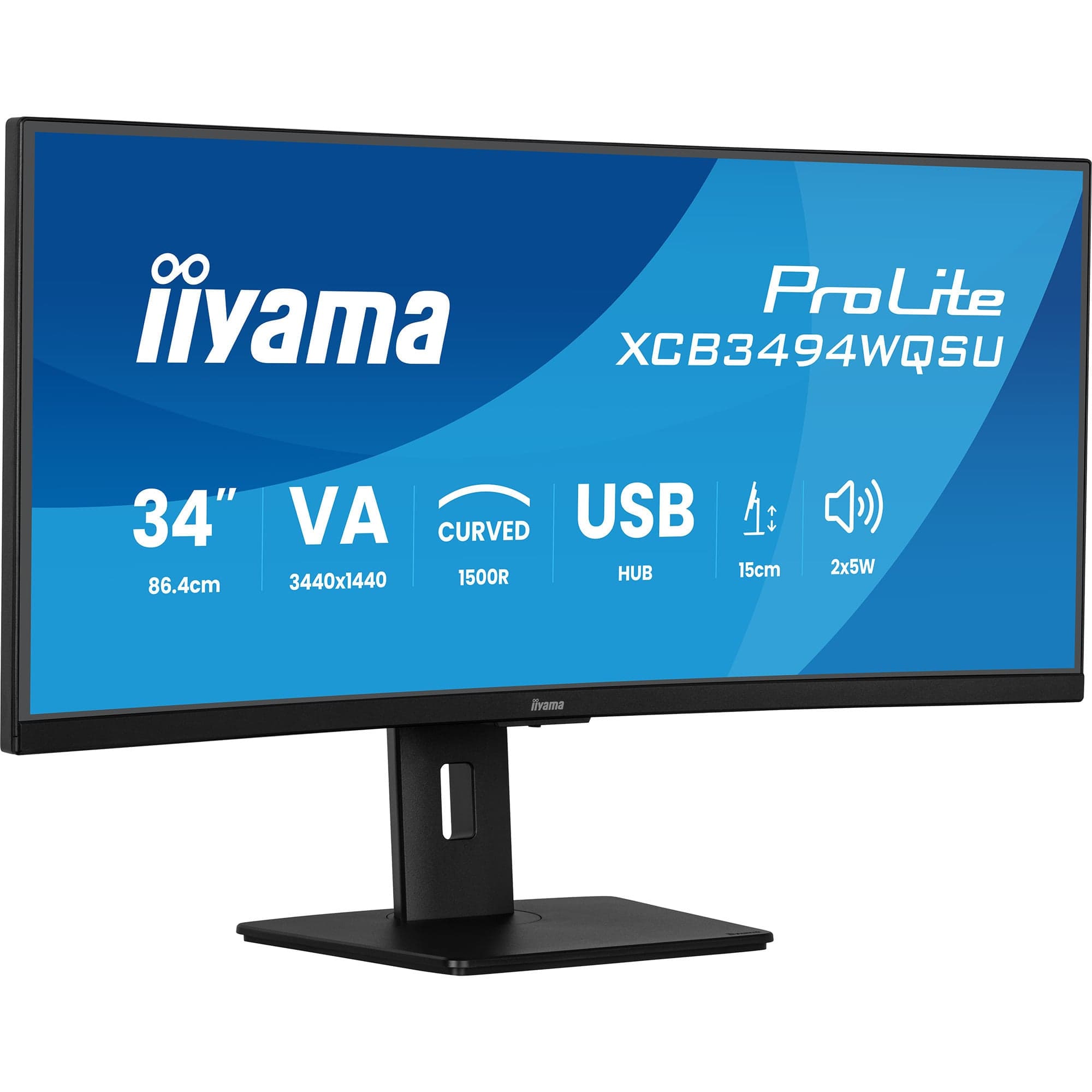 ProLite XCB3494WQSU-B1, LED-Monitor – Bild 1