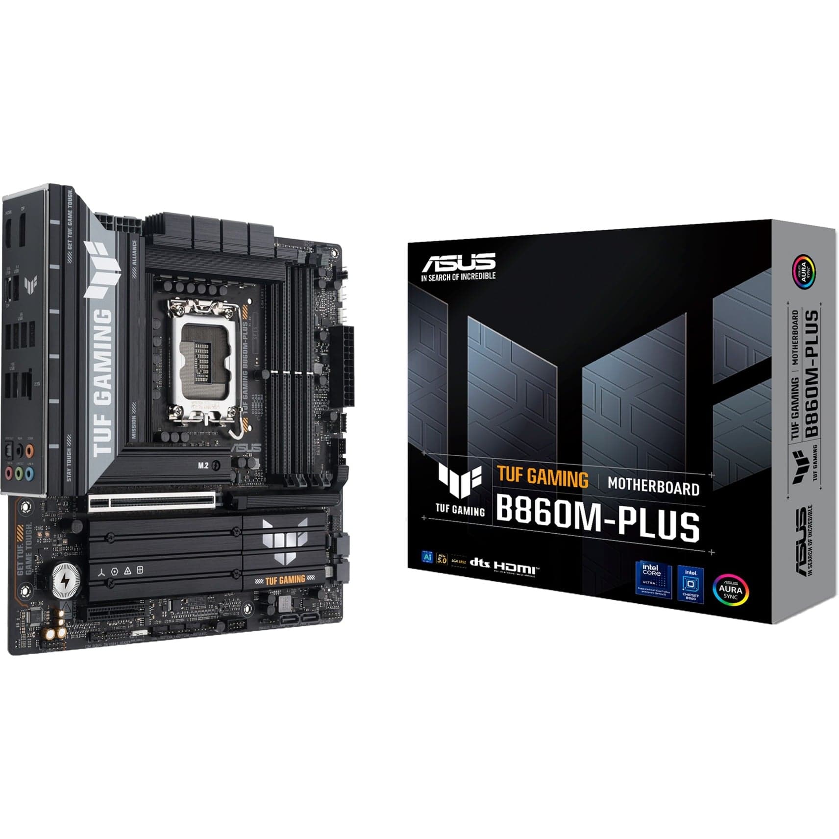 TUF GAMING B860M-PLUS, Mainboard – Bild 1