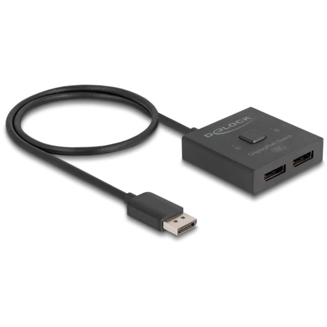 DisplayPort Switch 2 > 1 bidirektional 8K – Bild 1