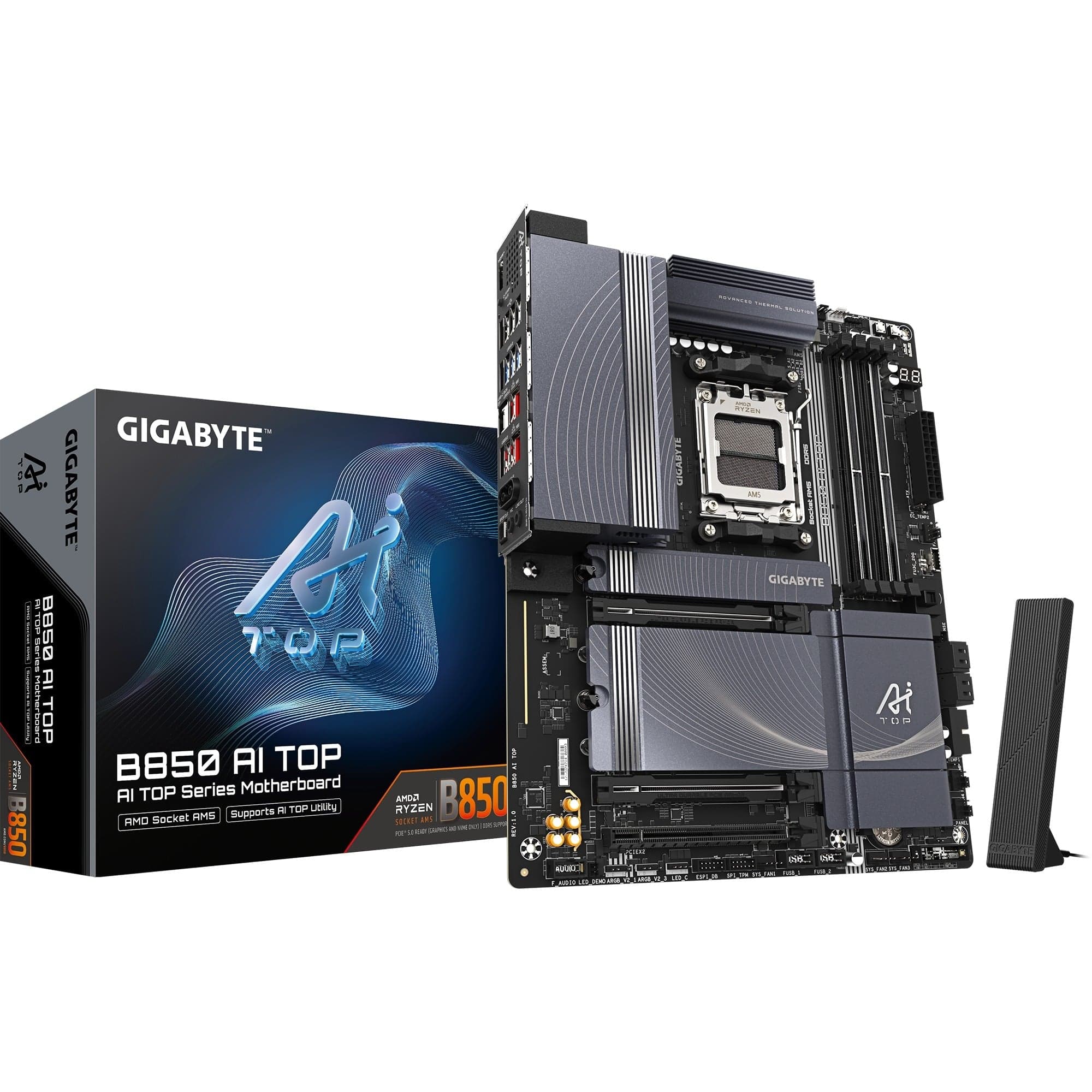 B850 AI TOP, Mainboard – Bild 1