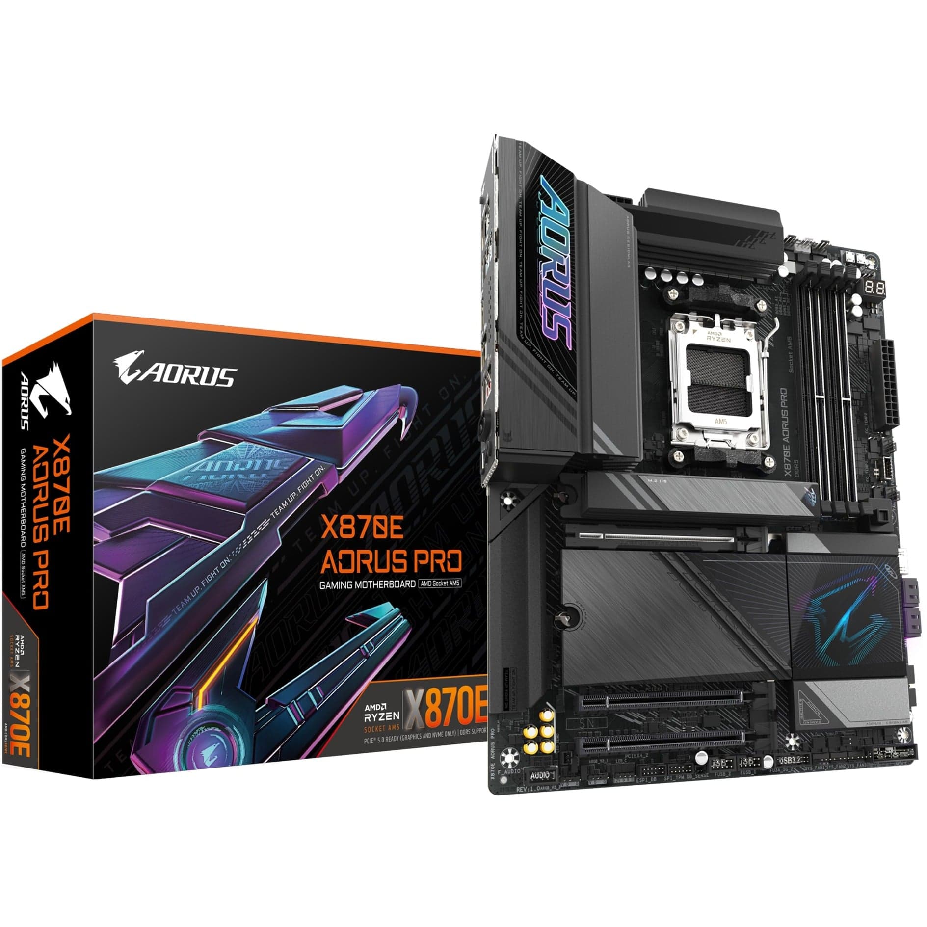 X870E AORUS PRO, Mainboard – Bild 1