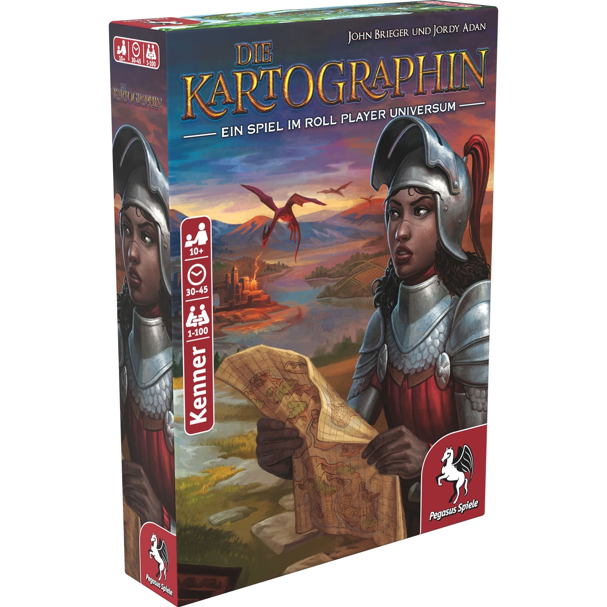 Die Kartographin, Brettspiel – Bild 1