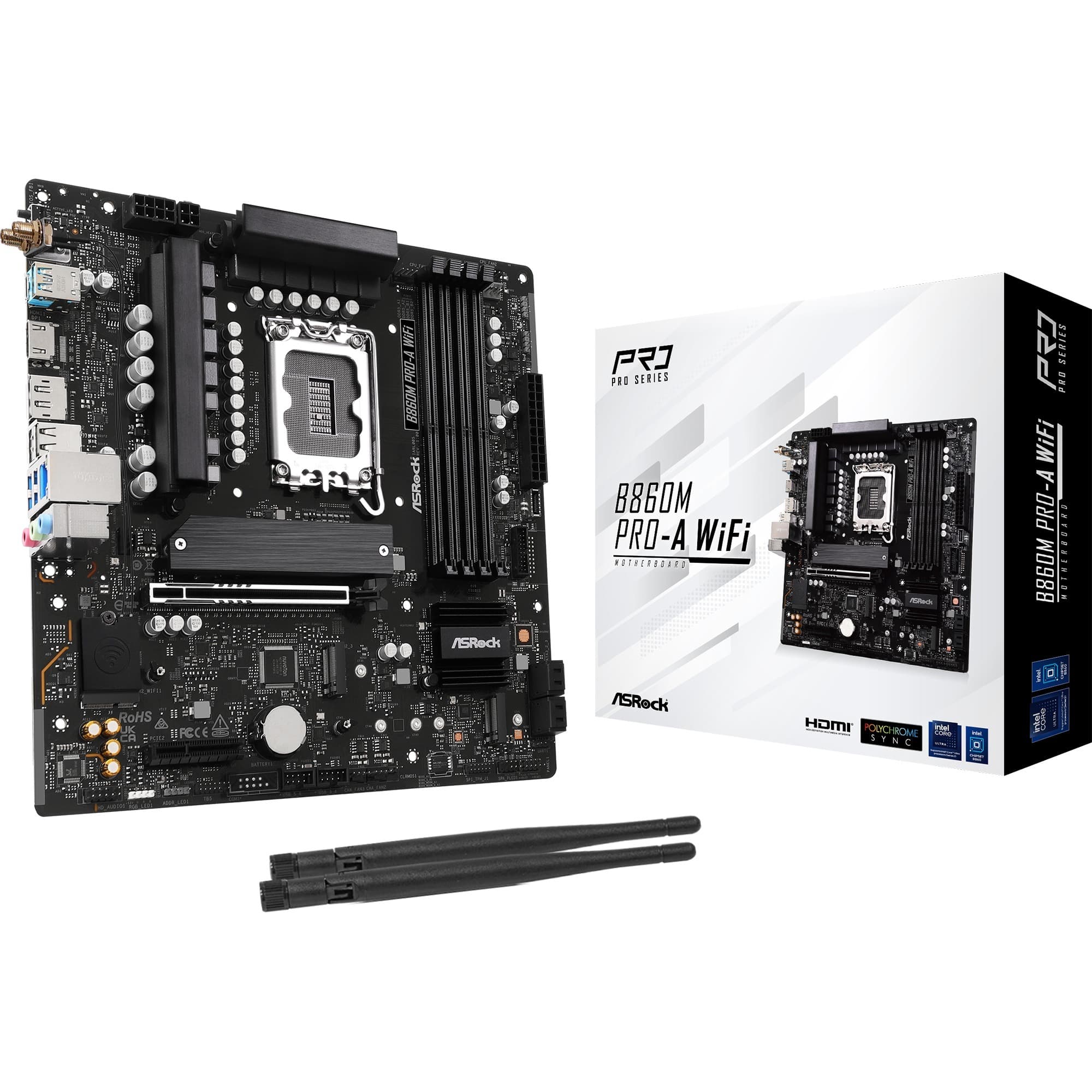 B860M Pro-A WiFi, Mainboard – Bild 1