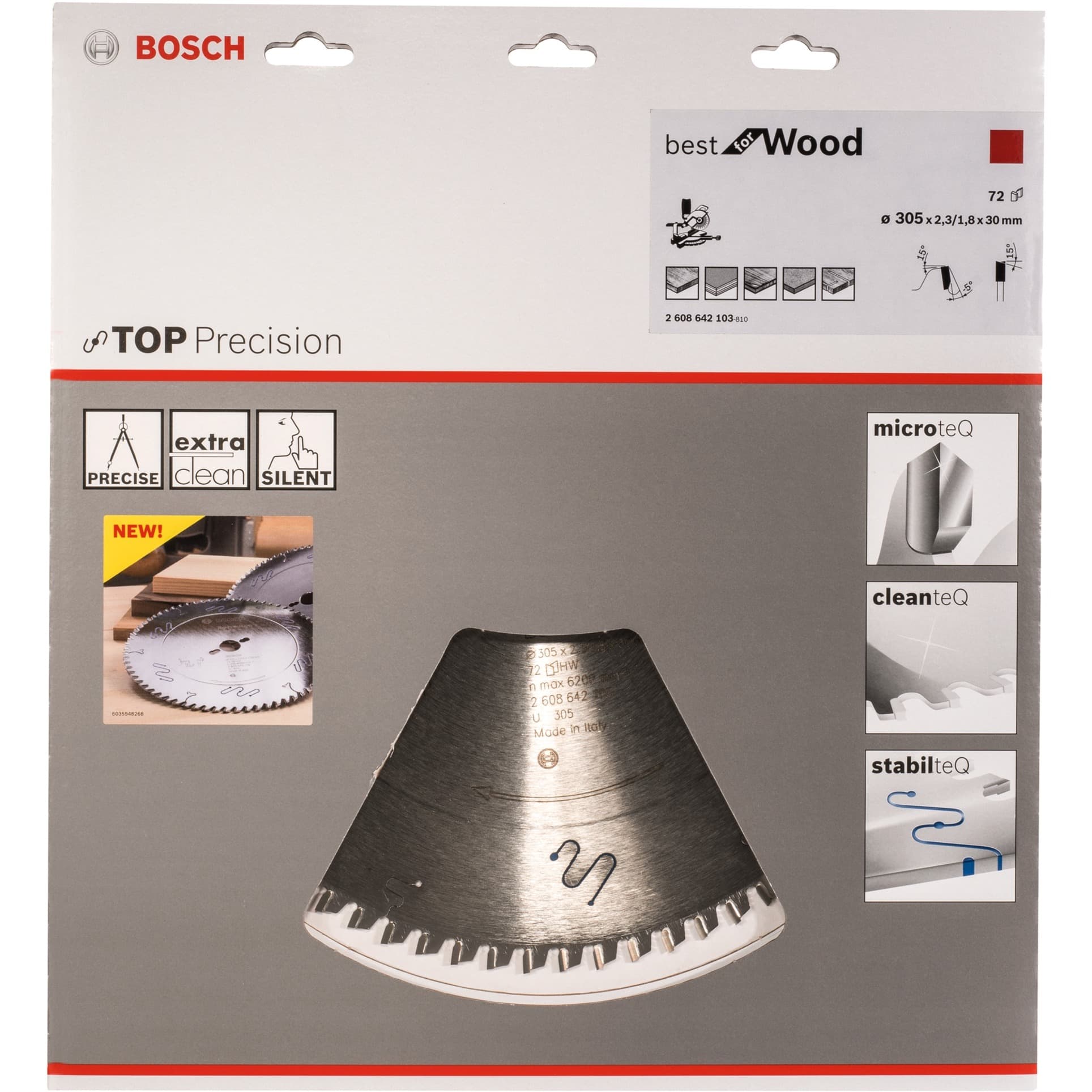 Kreissägeblatt Best for Wood, Ø 305mm, 72Z – Bild 1