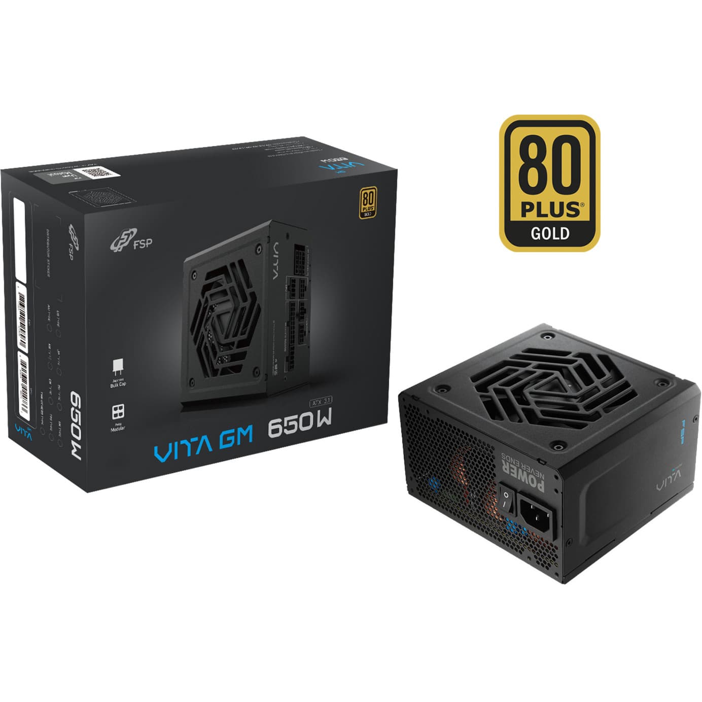 VITA GM 650W, PC-Netzteil – Bild 1