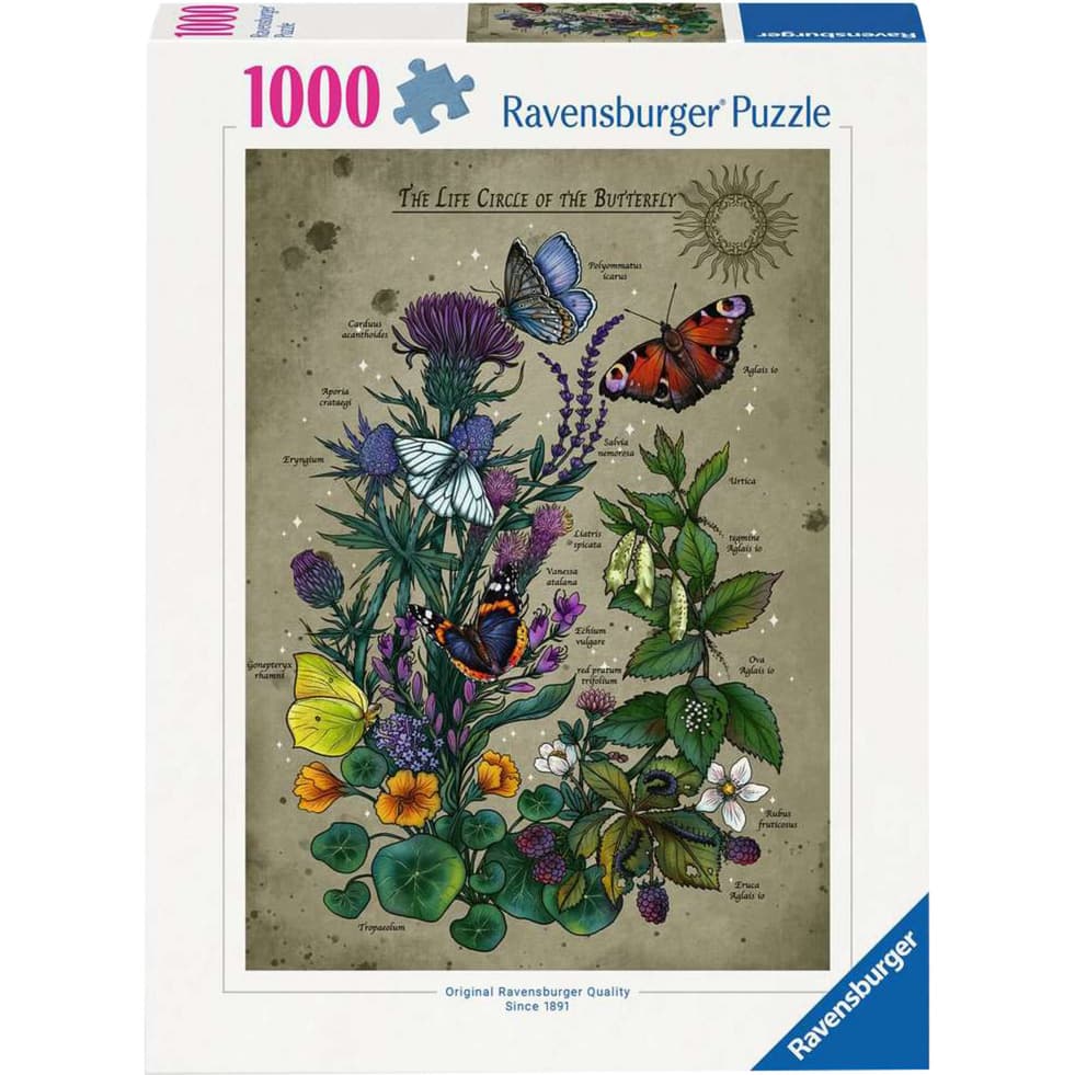 Puzzle - Lebenskreis Schmetterling – Bild 1