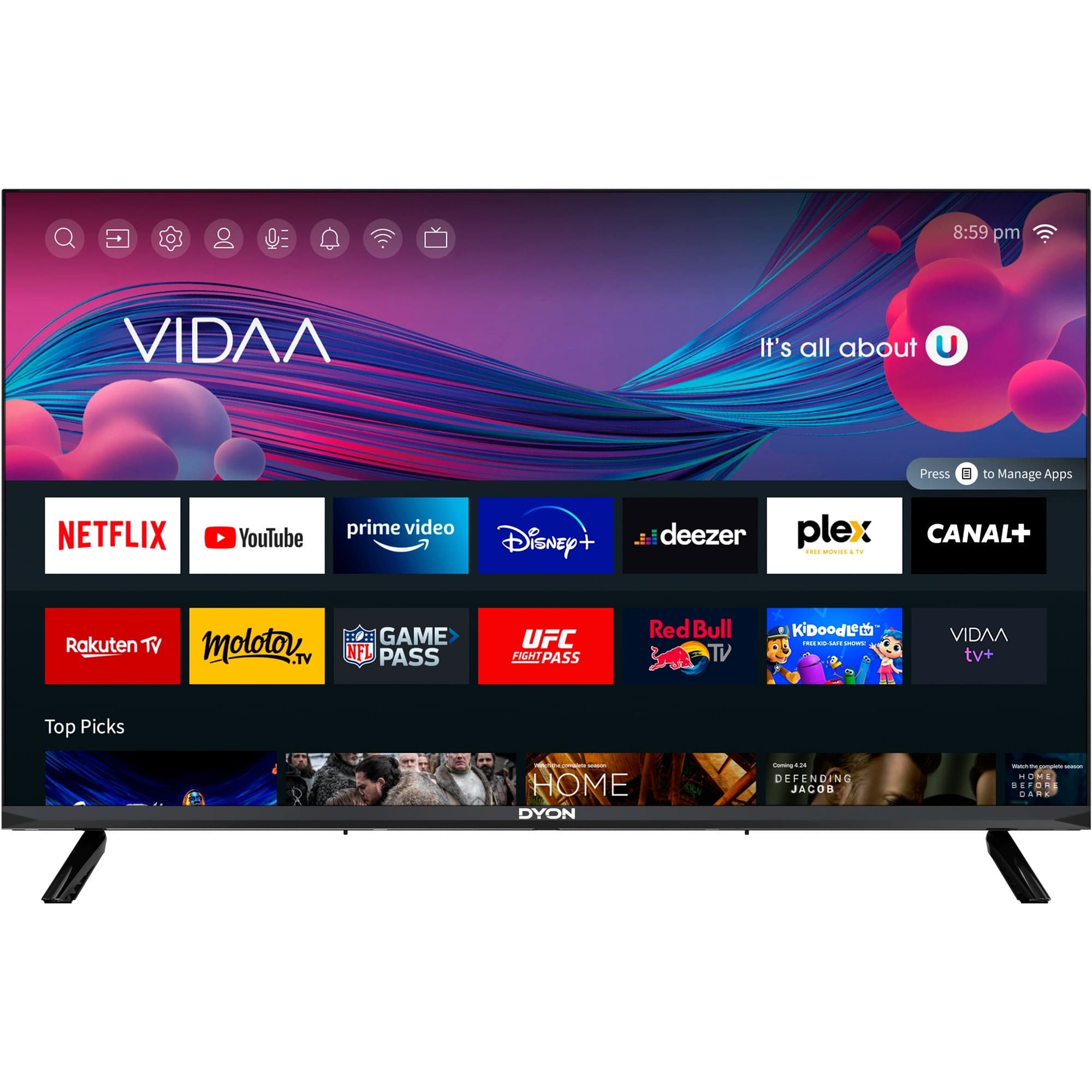 SMART 32 VX, LED-Fernseher – Bild 1