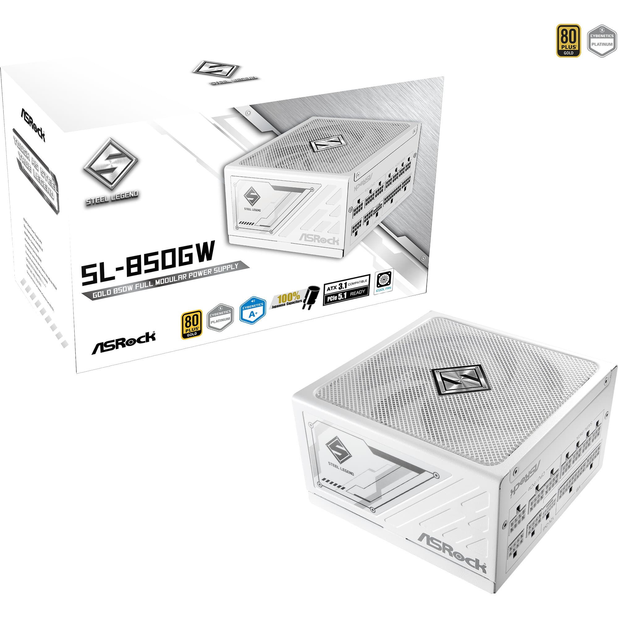Steel Legend SL-850GW, PC-Netzteil