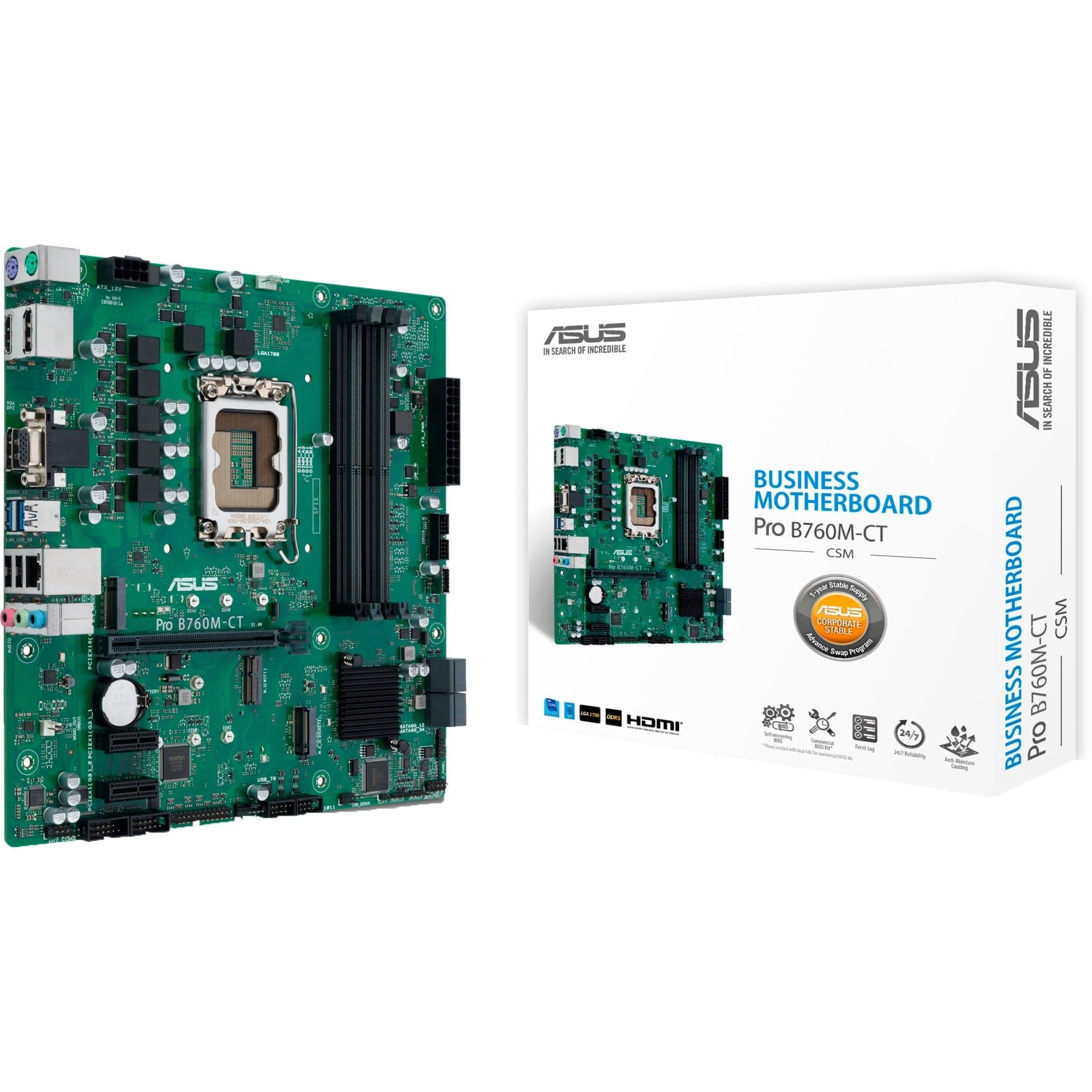 PRO B760M-CT-CSM, Mainboard – Bild 1