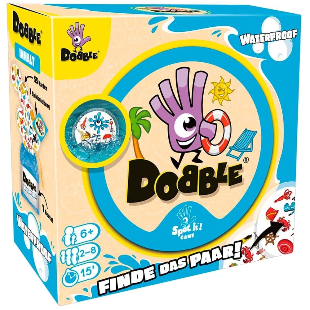 Dobble Waterproof, Kartenspiel – Bild 1