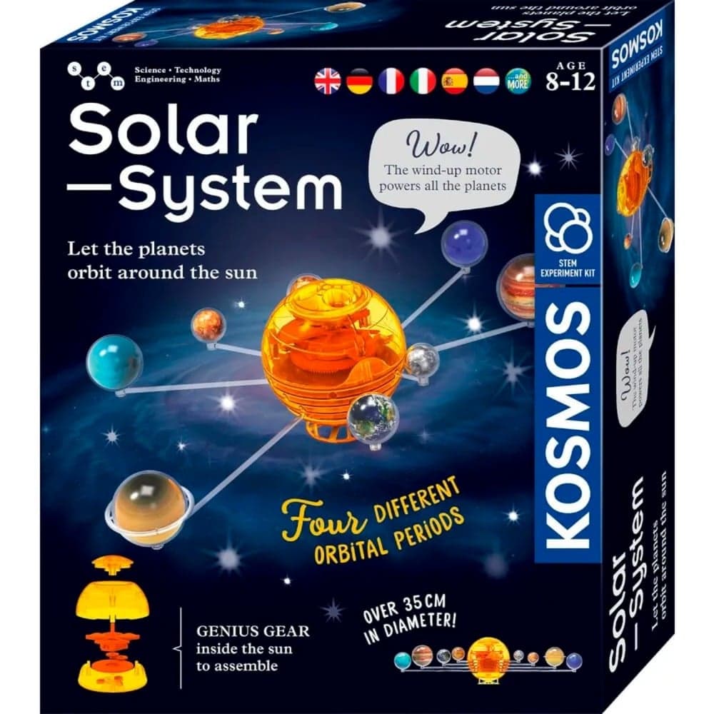 Orbiting Solar System 12L, Experimentierkasten – Bild 1