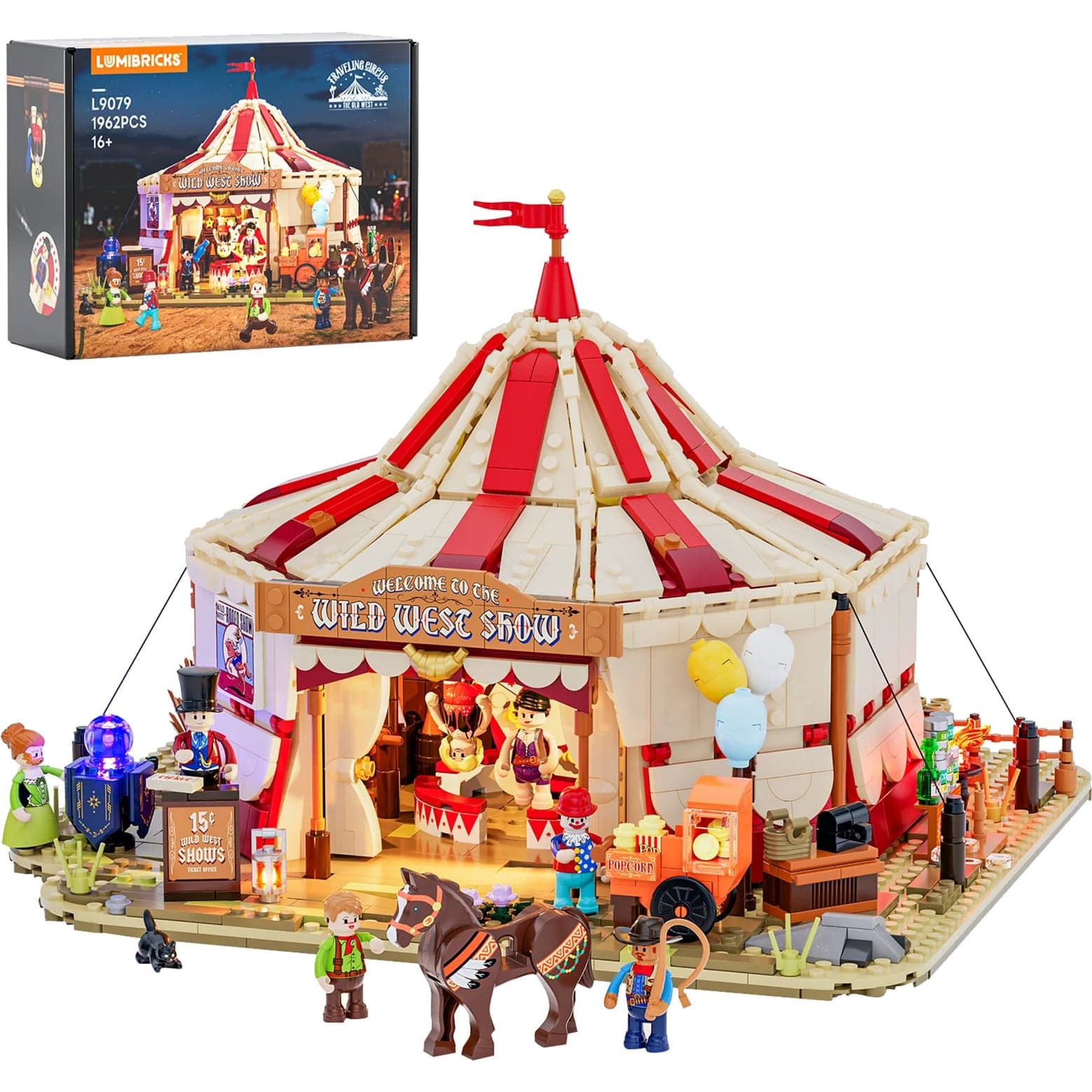 Wanderzirkus, Konstruktionsspielzeug