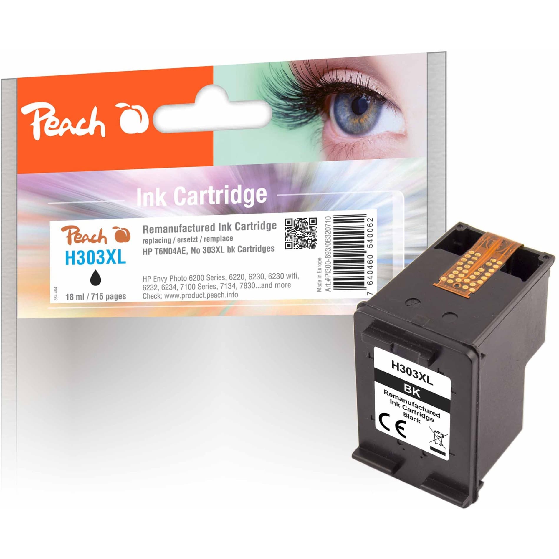 Druckkopf schwarz PI300-893, Tinte