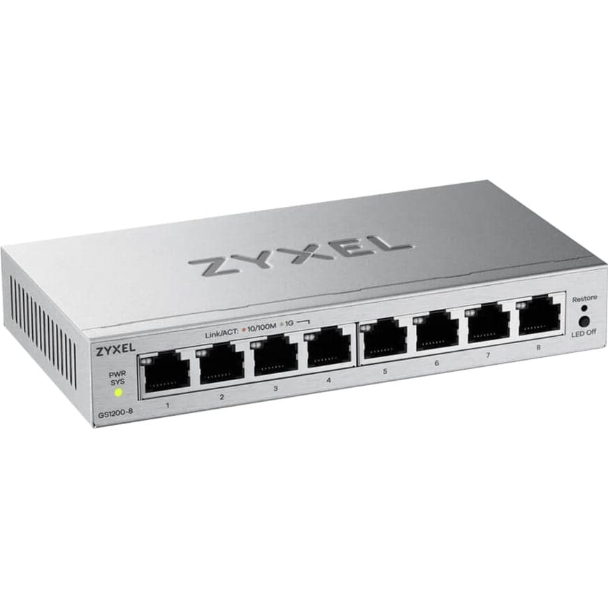 GS1200-8V3 8P Gigabit Switch – Bild 1