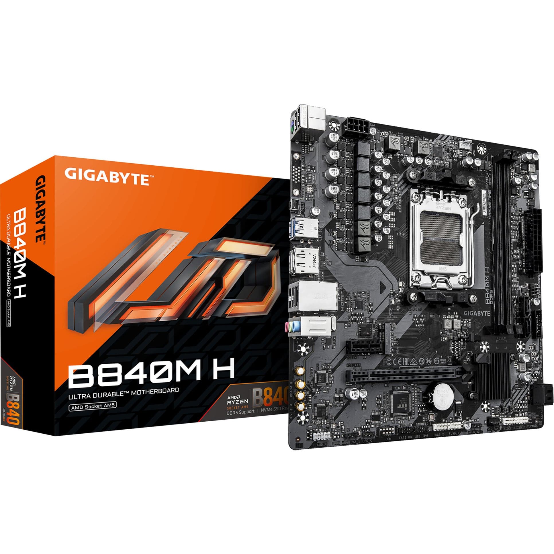B840M H, Mainboard – Bild 1