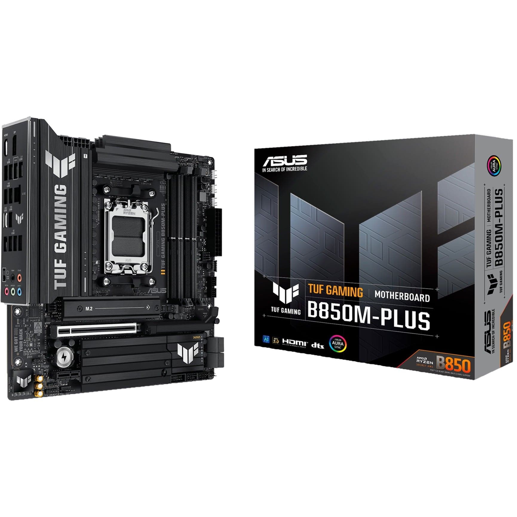 TUF GAMING B850M-PLUS, Mainboard – Bild 1