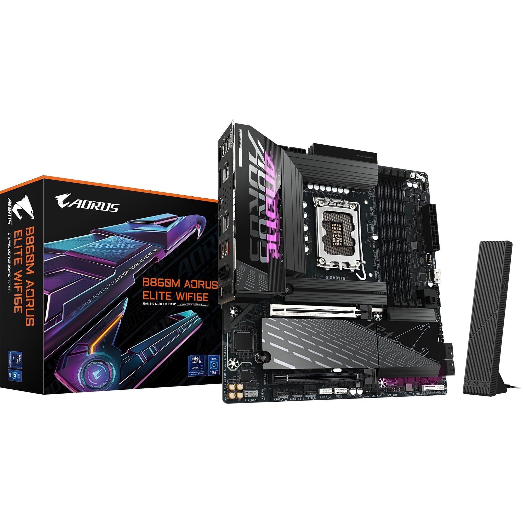 B860M AORUS ELITE WIFI6E, Mainboard – Bild 1