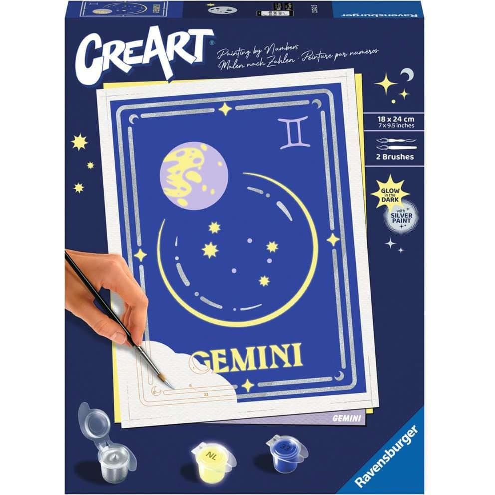 CreArt - Sternzeichen Zwillinge, Malen – Bild 1
