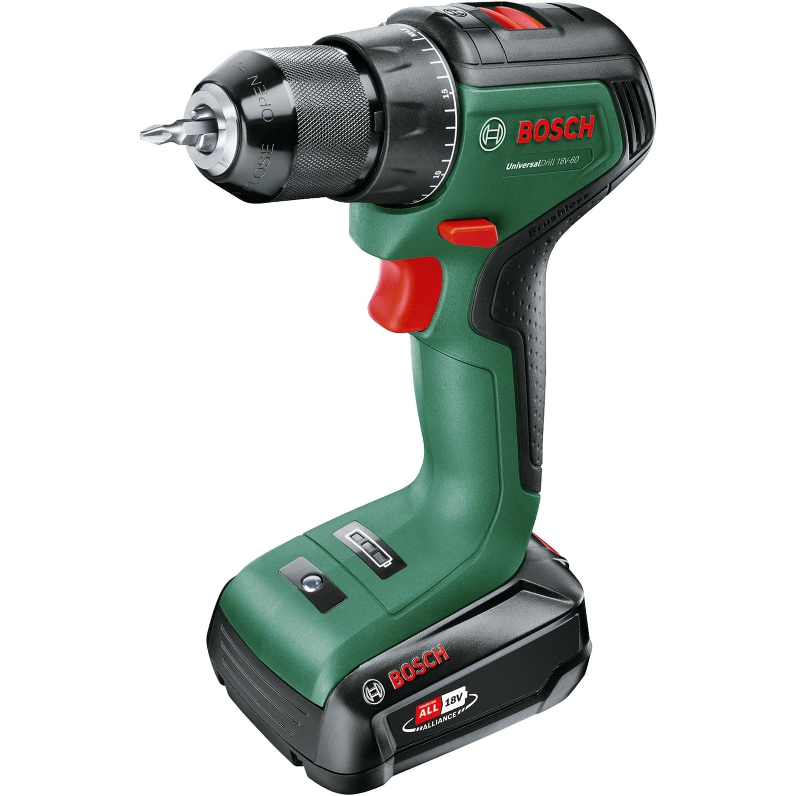 Akku-Bohrschrauber UniversalDrill 18V-60
