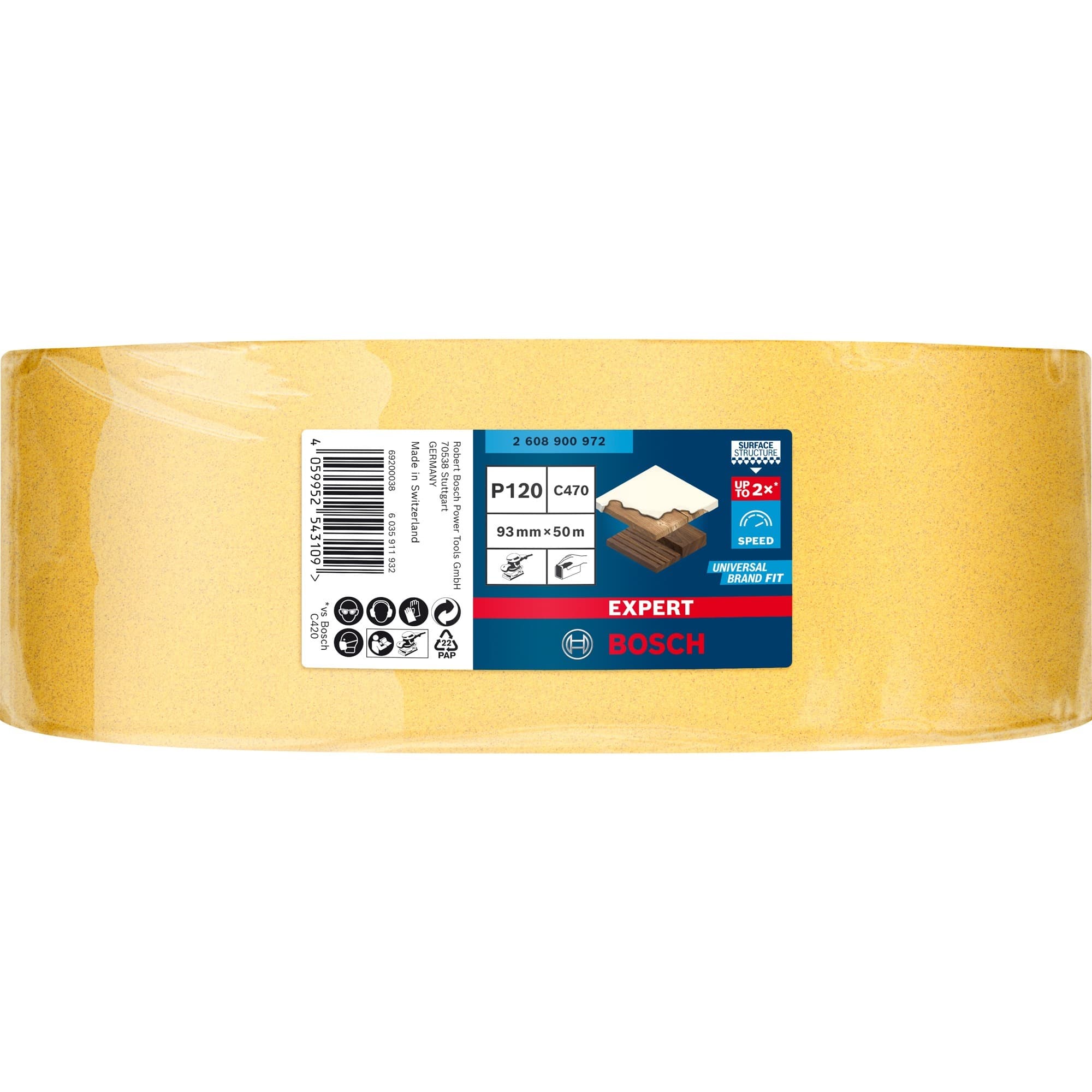 Expert C470 Schleifblatt, 93mm, K120 – Bild 1