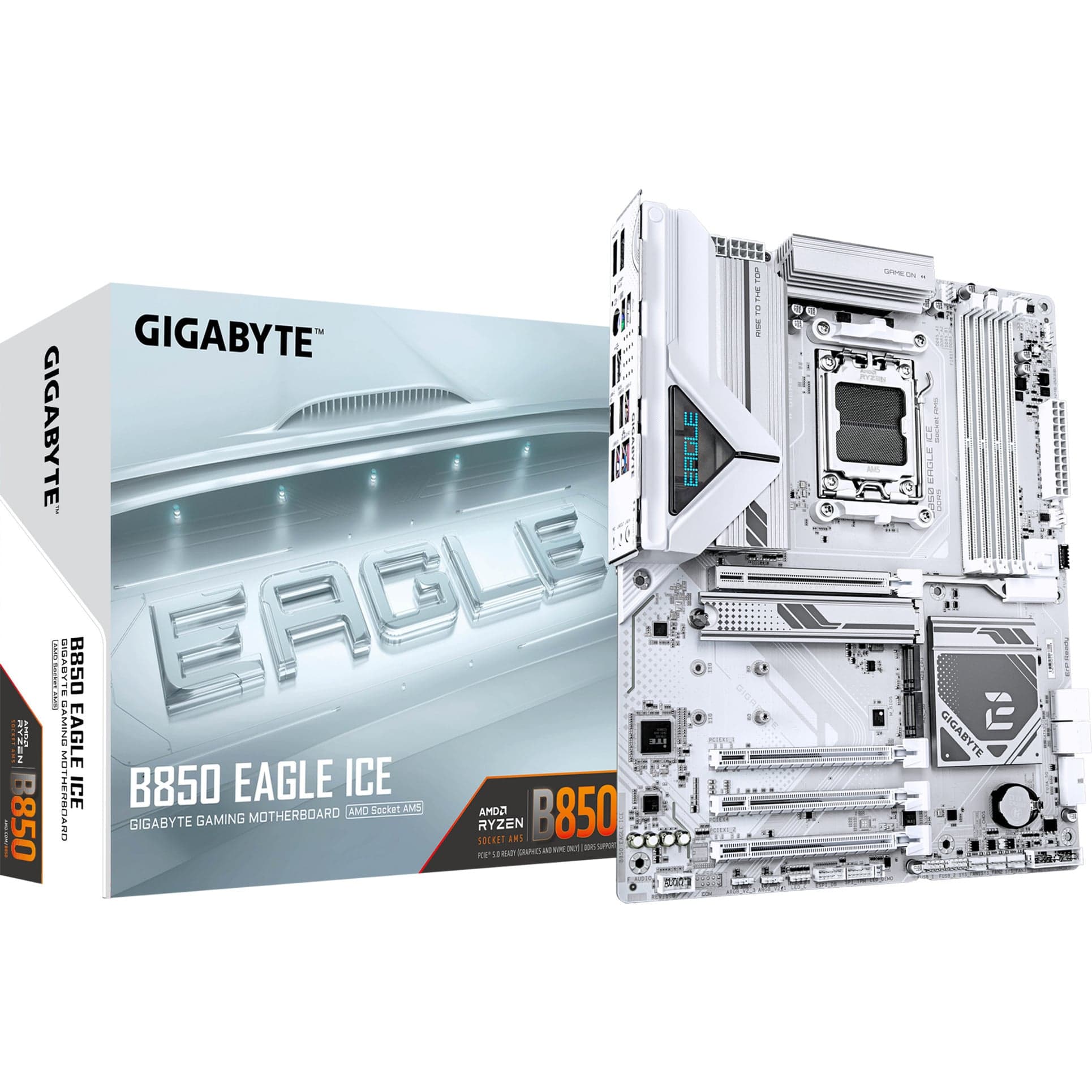 B850 EAGLE ICE, Mainboard – Bild 1
