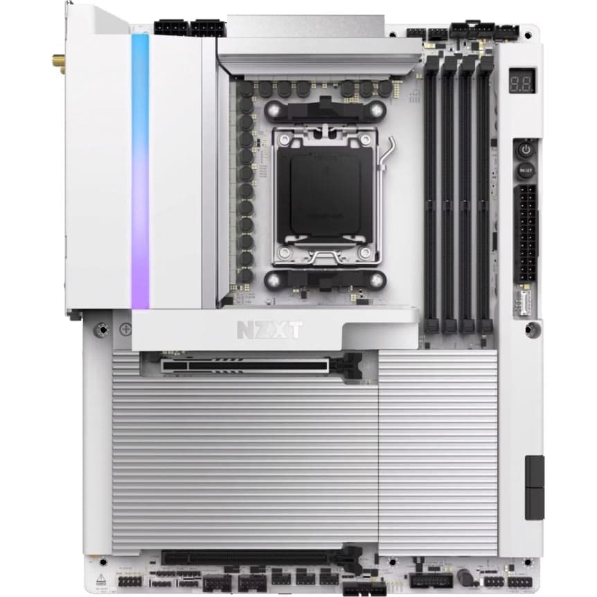N9 X870E White, Mainboard – Bild 1