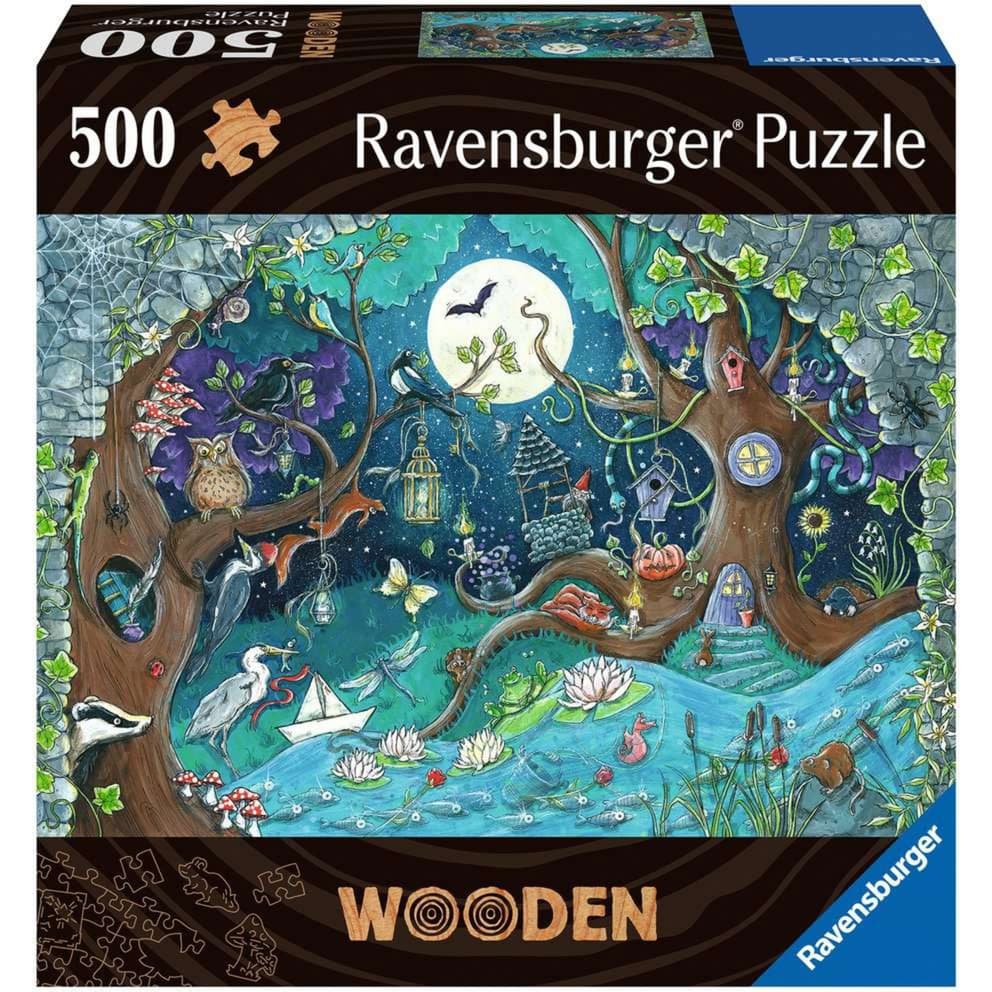 Wooden Puzzle Fantasy Forest – Bild 1
