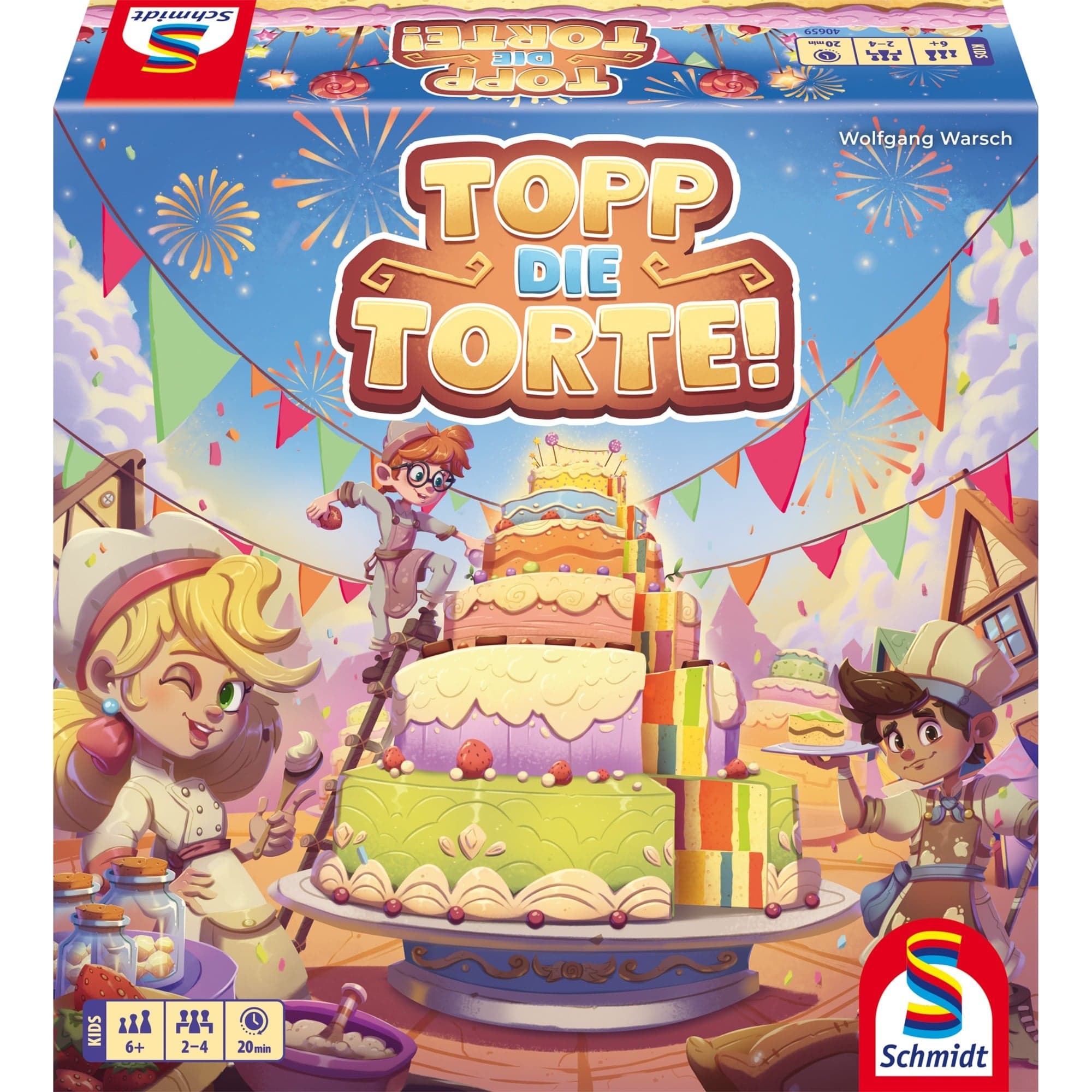 Topp die Torte!, Brettspiel – Bild 1