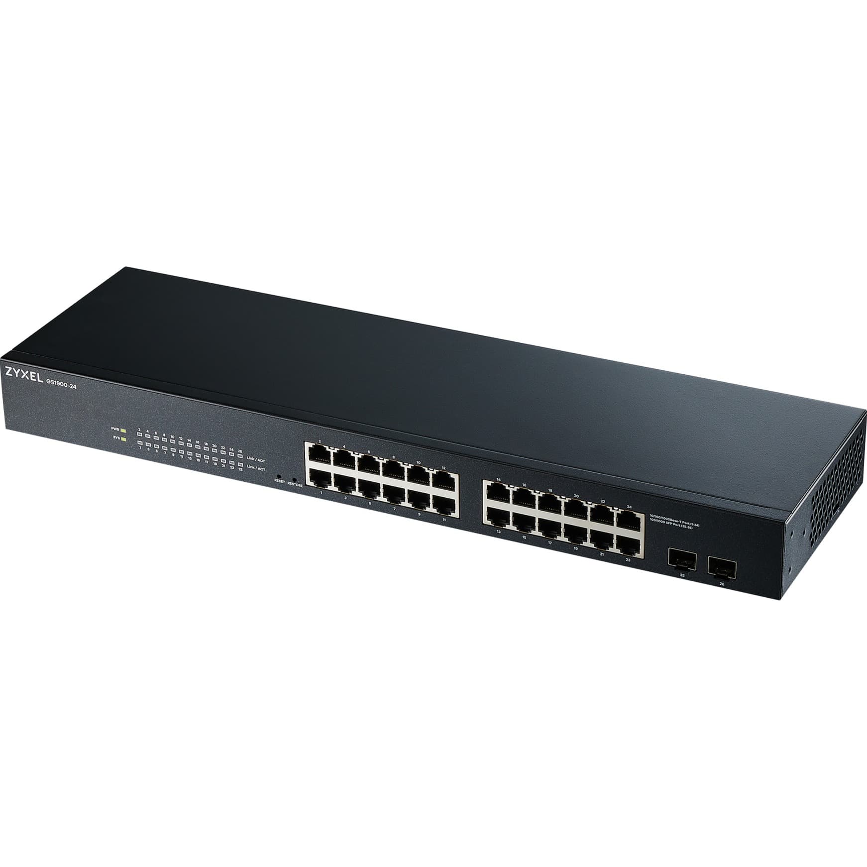 GS1900-24 V2, Switch – Bild 1